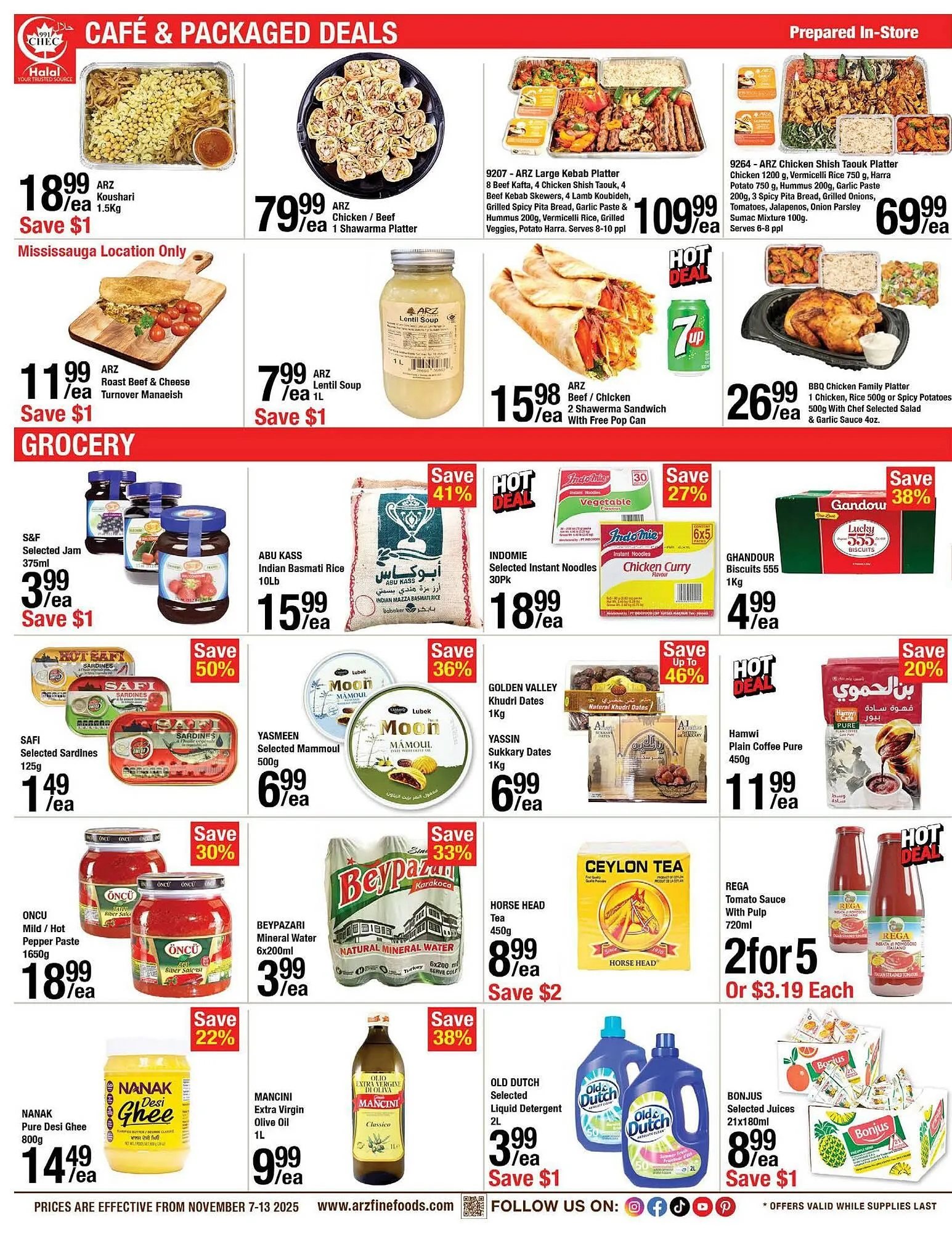 Arz Fine Foods flyer from November 7 to November 13 2025 - flyer page 2