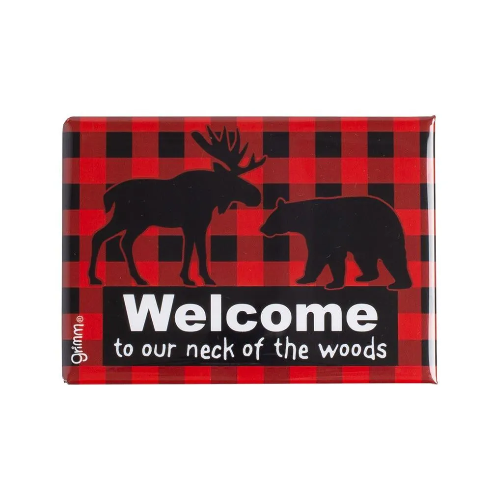 Grimm Sticky 'Welcome' Magnet