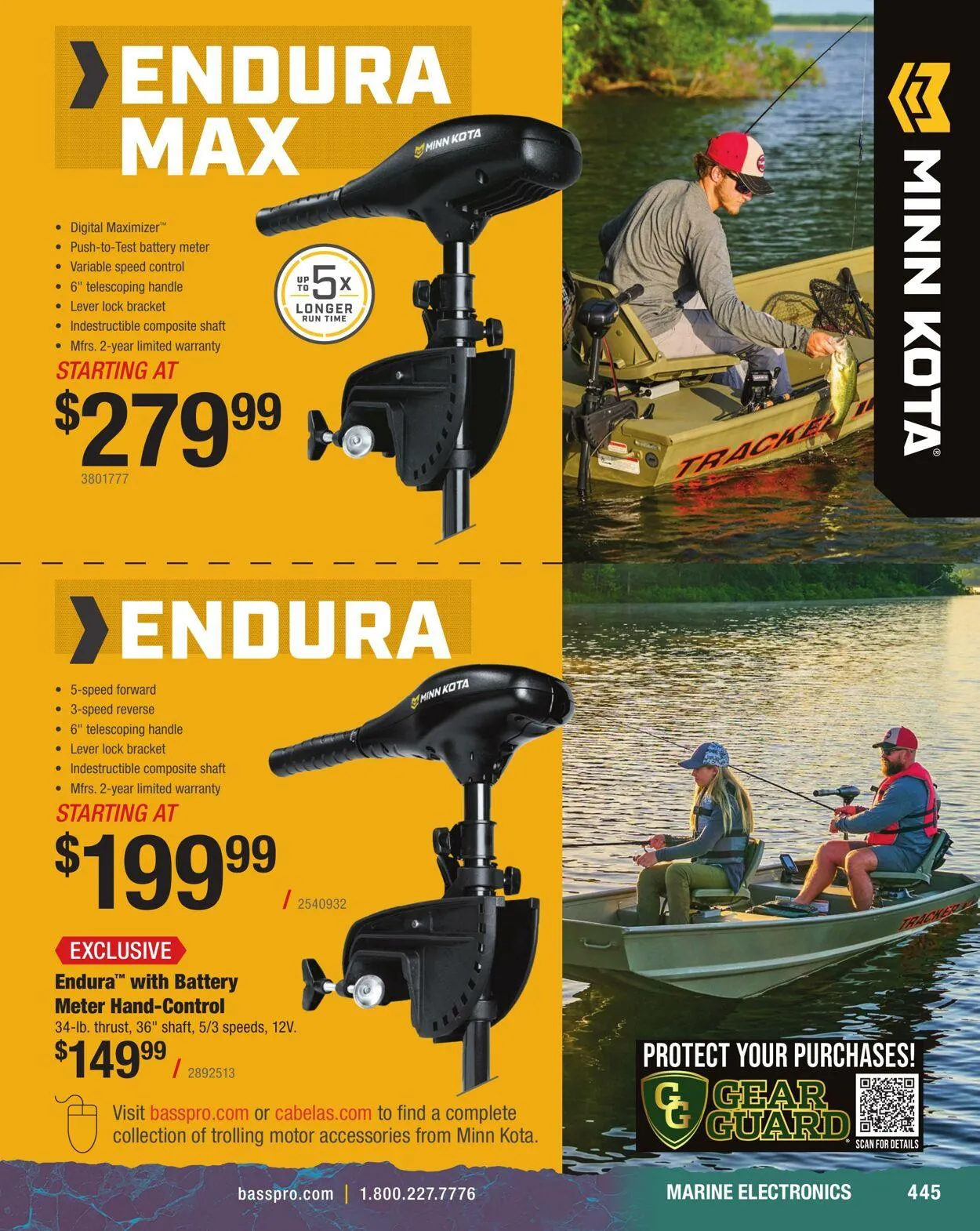 Bass Pro Current flyer from April 7 to April 21 2025 - flyer page 445