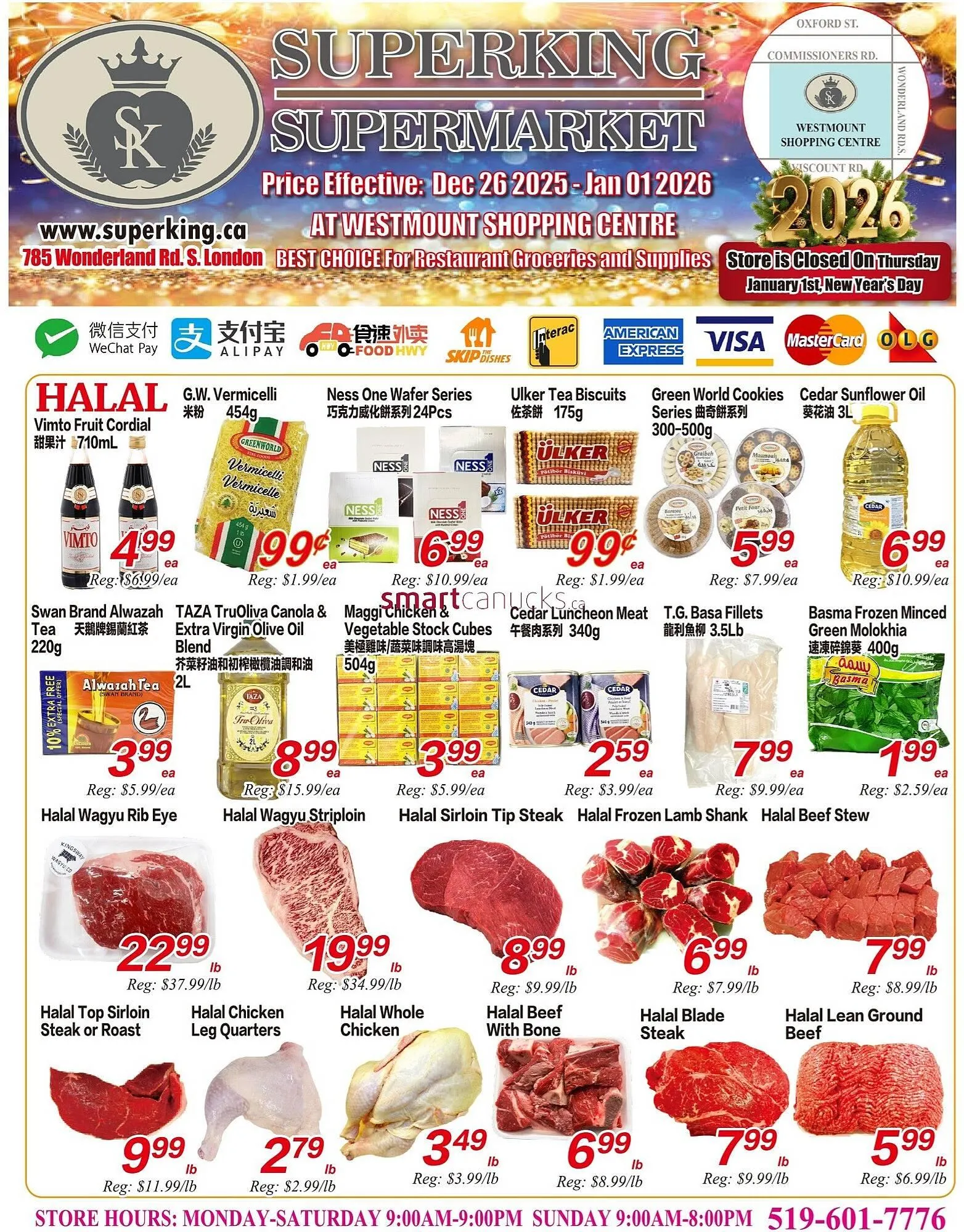 Superking Supermarket flyer from December 26 to January 1 2026 - flyer page 1