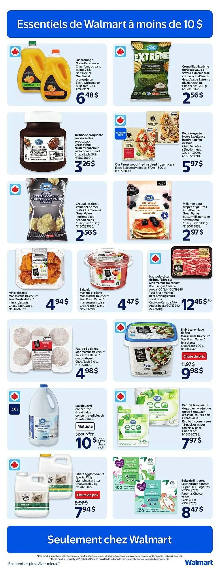 Walmart flyer from July 31 to August 6 2025 - flyer page 6