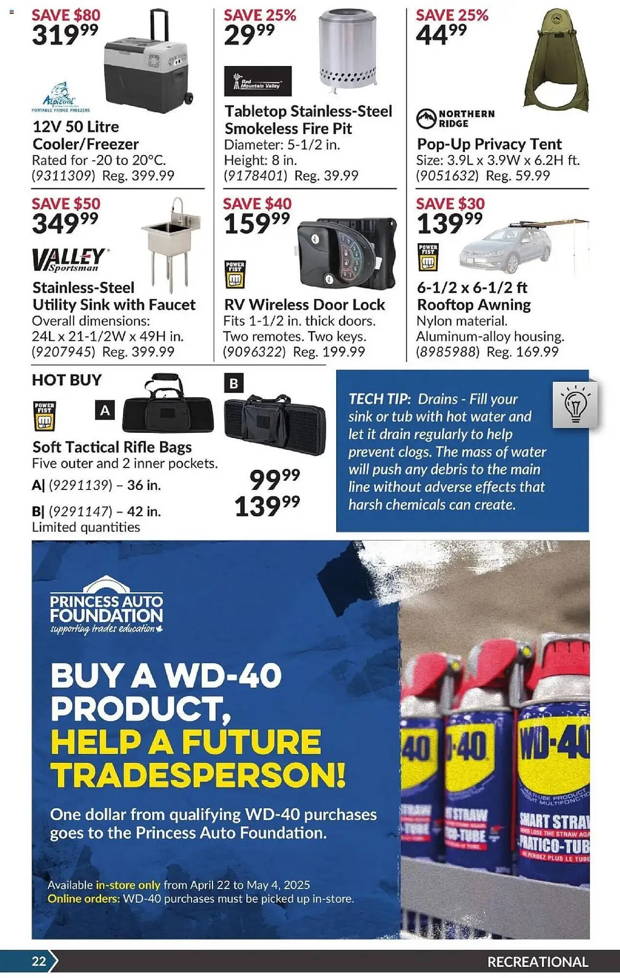 Princess Auto flyer from April 22 to May 4 2025 - flyer page 27