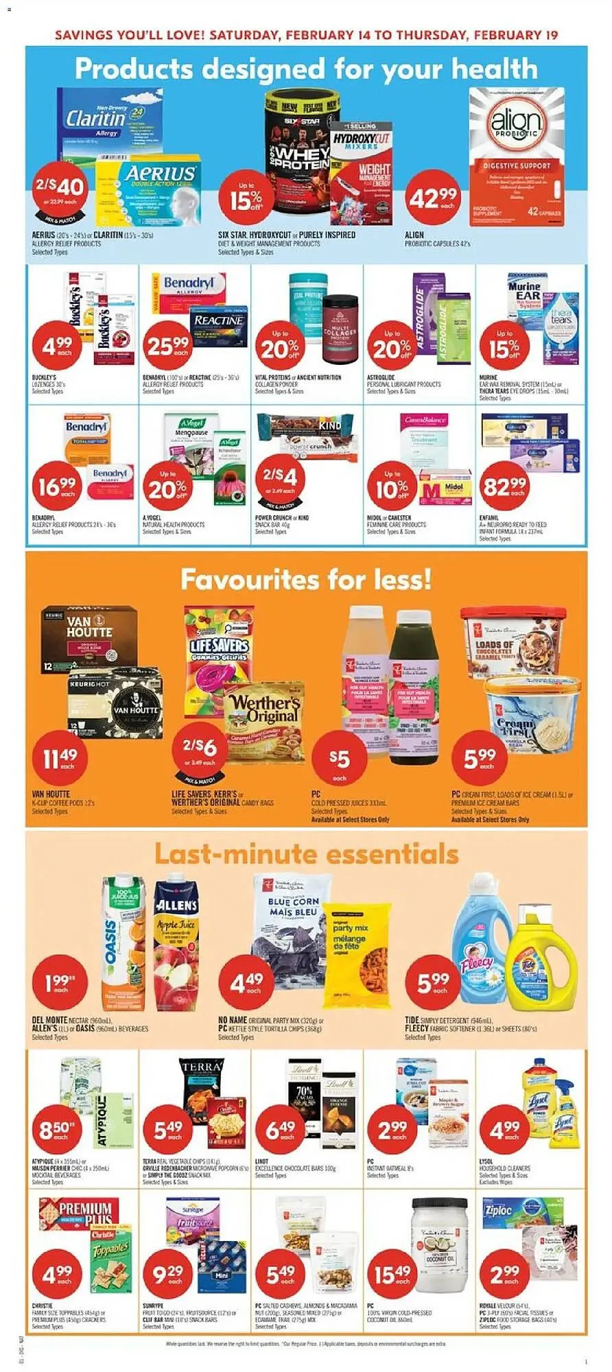Shoppers Drug Mart flyer from February 14 to February 19 2026 - flyer page 18