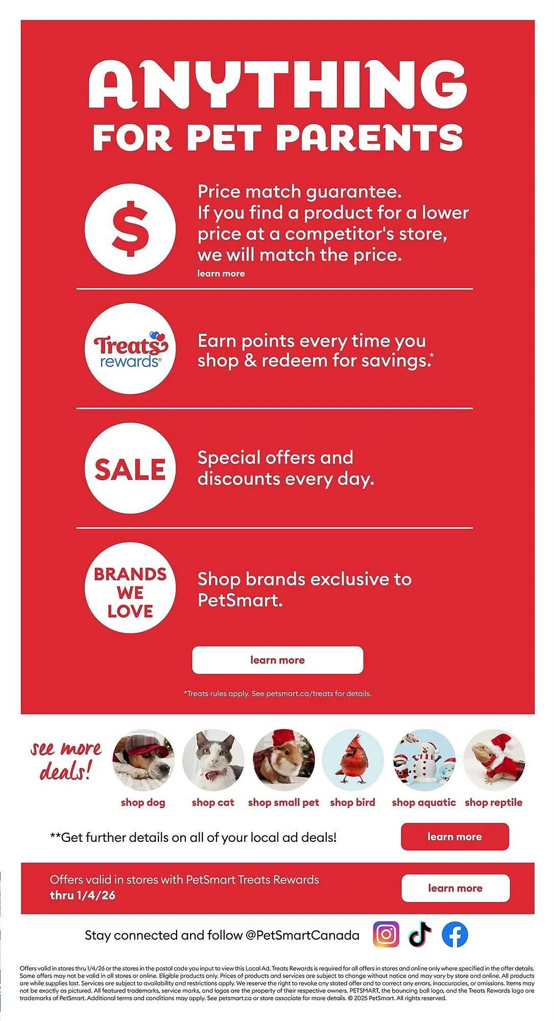 Petsmart flyer from December 1 to December 31 2025 - flyer page 5