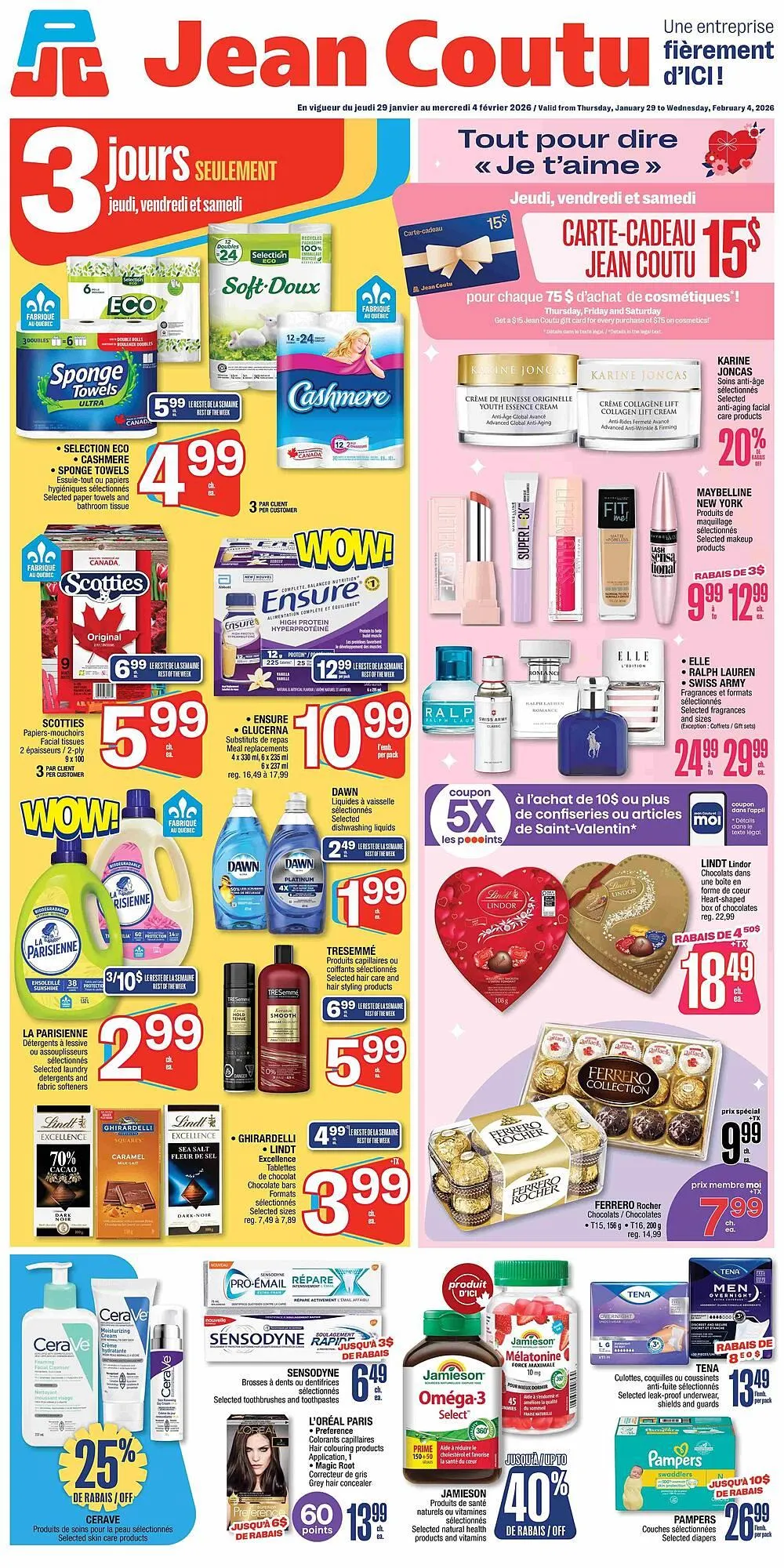 Jean Coutu flyer - 1