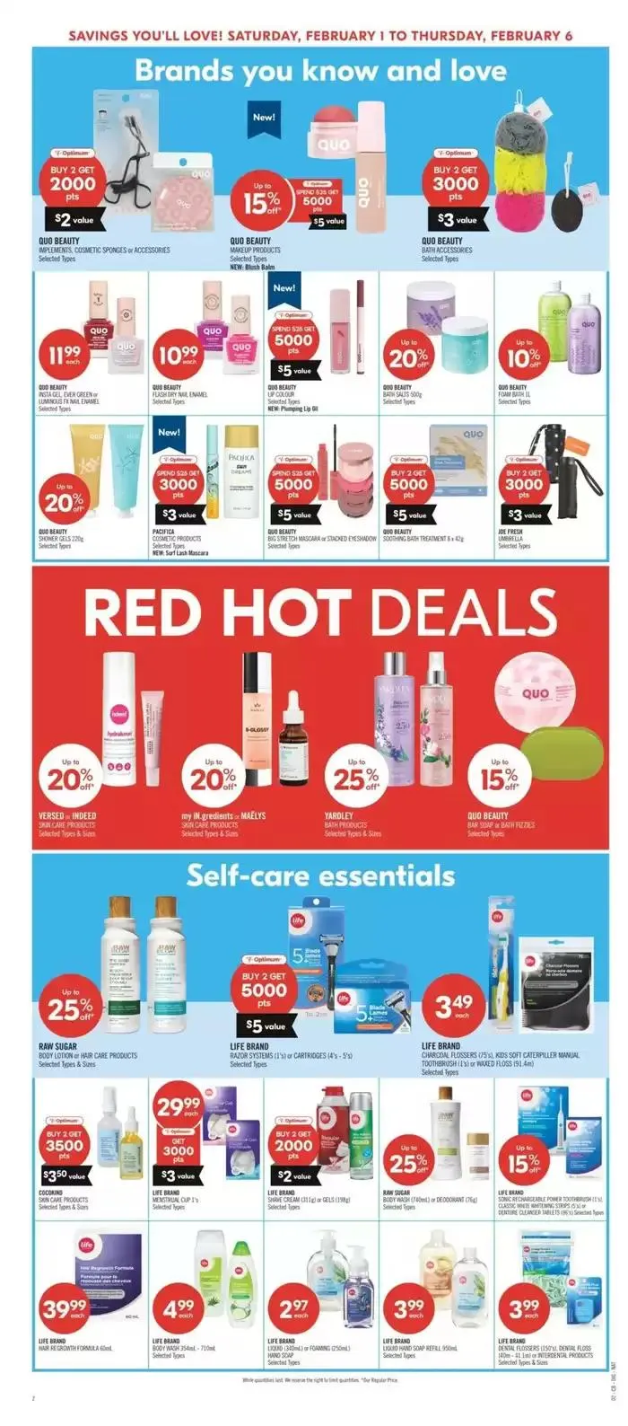 Top offers for smart savers from February 1 to February 6 2025 - flyer page 6