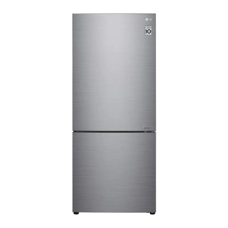LG Réfrigérateur 15 pi3 28 po Argent platine Congélateur en bas - LBNC15251V