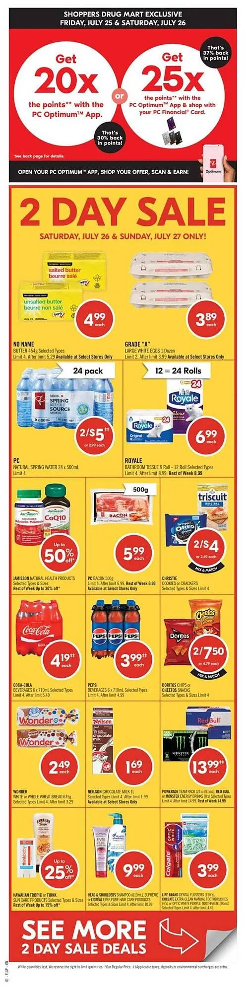 Shoppers Drug Mart flyer from July 24 to July 31 2025 - flyer page 2
