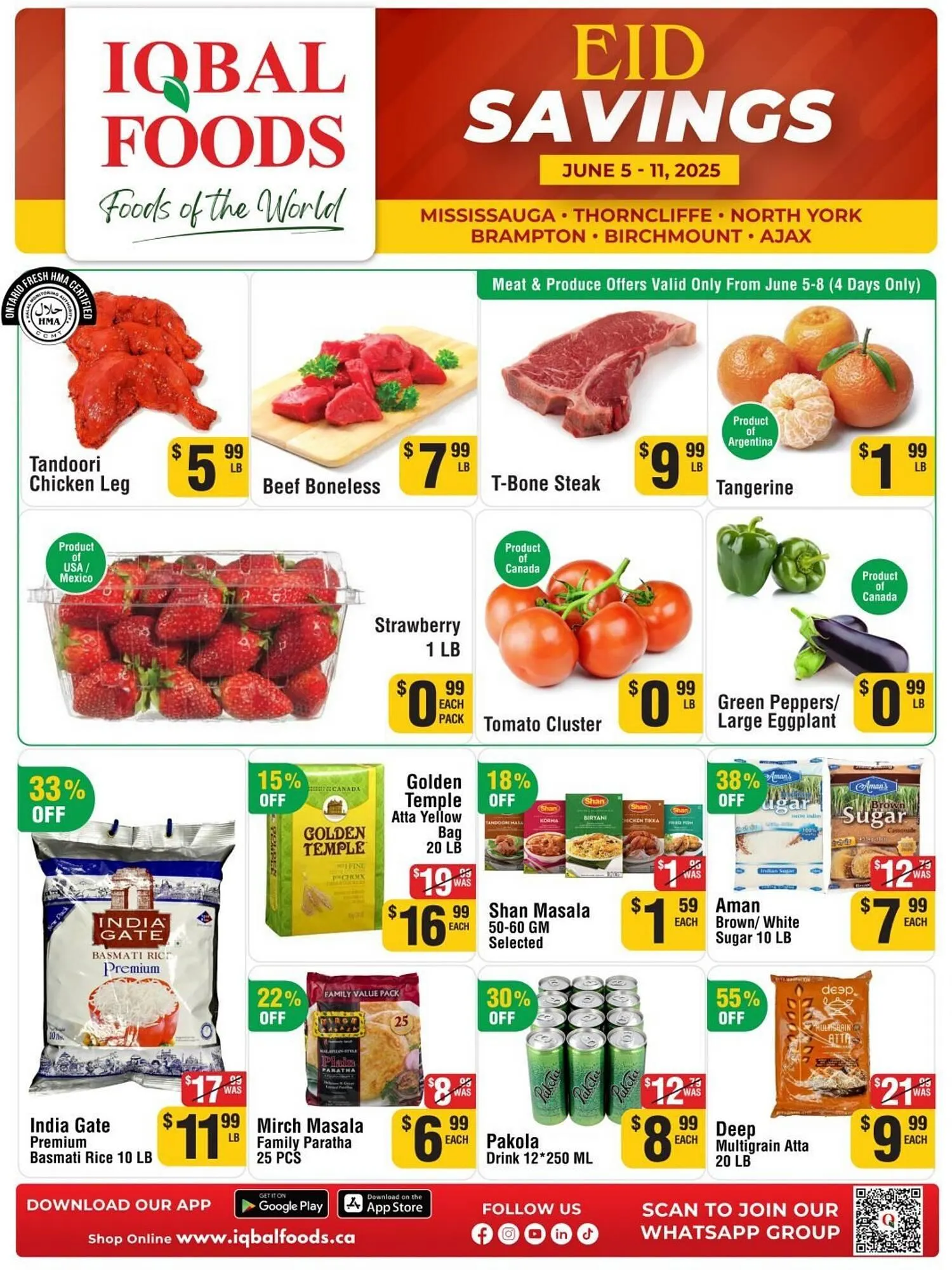 Iqbal Foods flyer from June 5 to June 11 2025 - flyer page 1