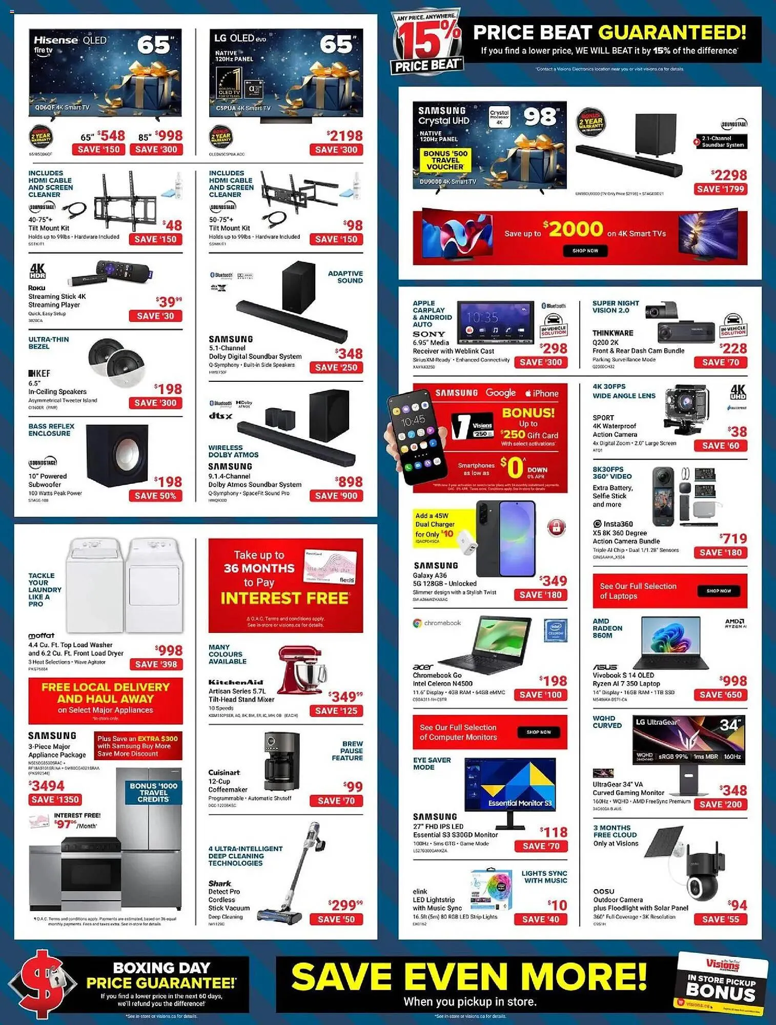 Visions Electronics flyer from December 12 to December 19 2025 - flyer page 2