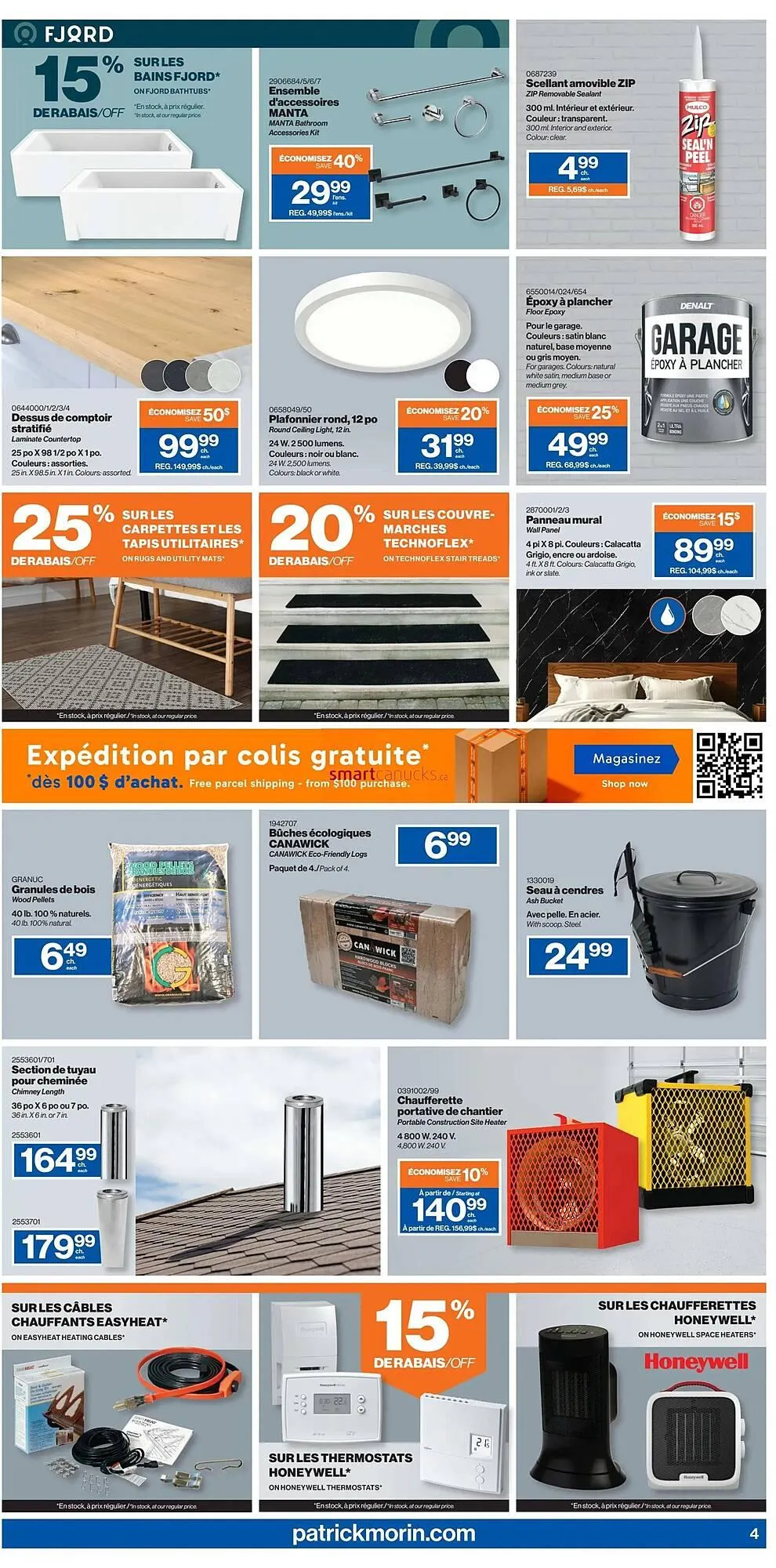 Patrick Morin flyer from November 13 to December 10 2025 - flyer page 4