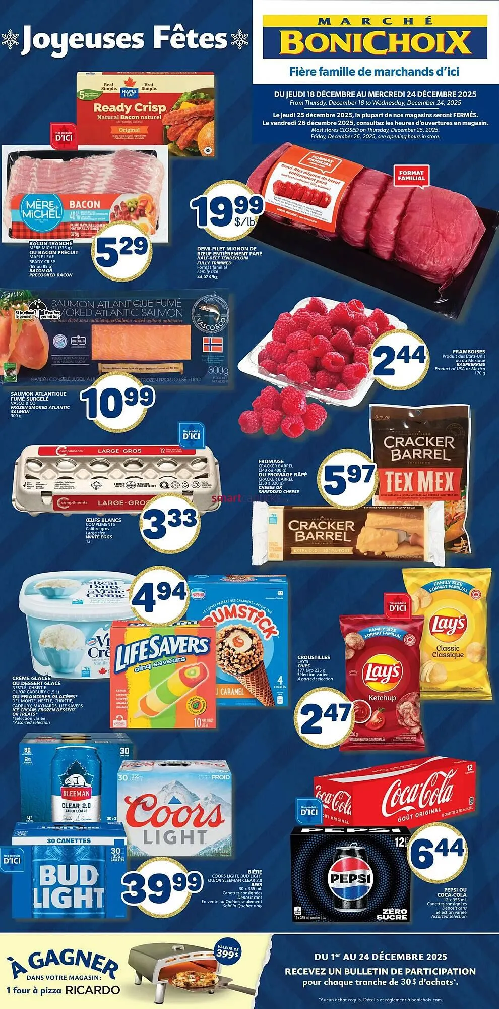 Marché Bonichoix flyer from December 18 to December 24 2025 - flyer page 1