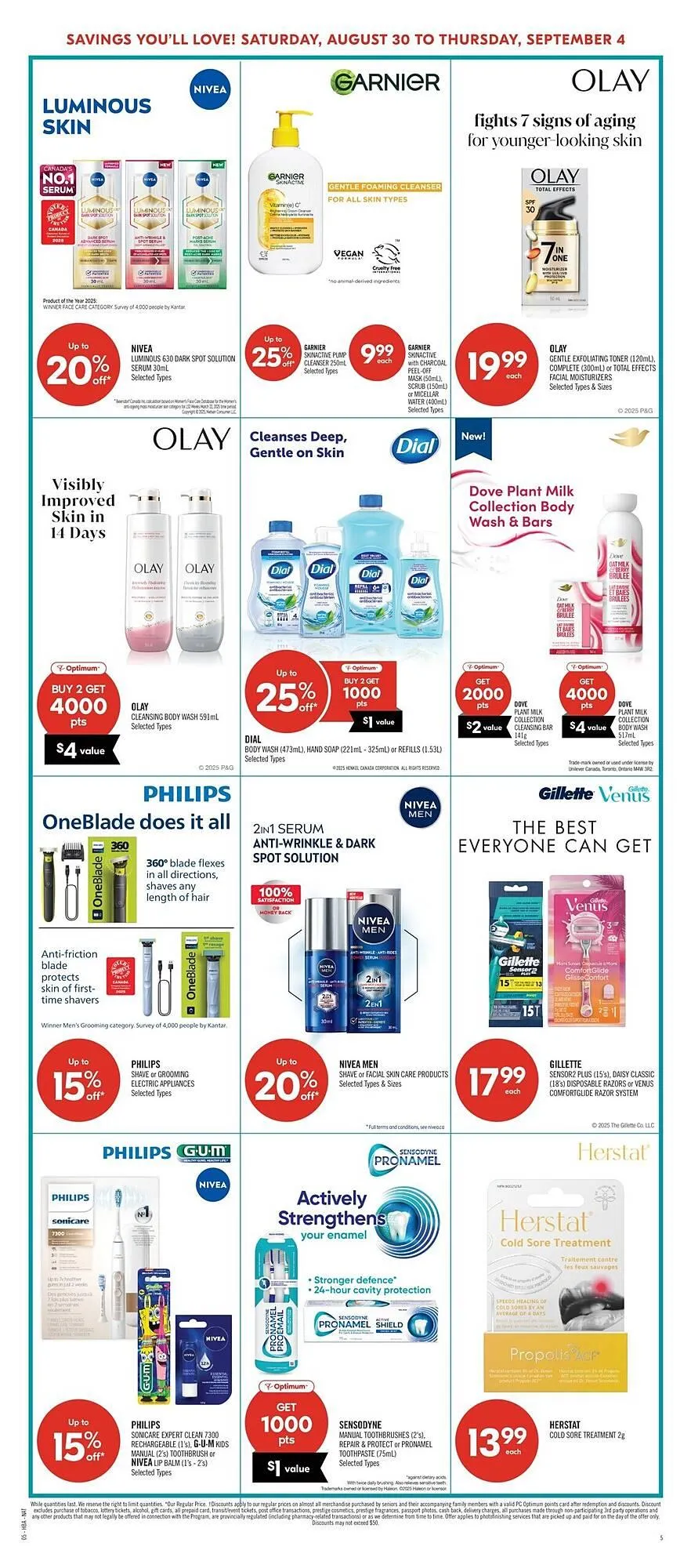 Shoppers Drug Mart flyer from August 30 to September 4 2025 - flyer page 9
