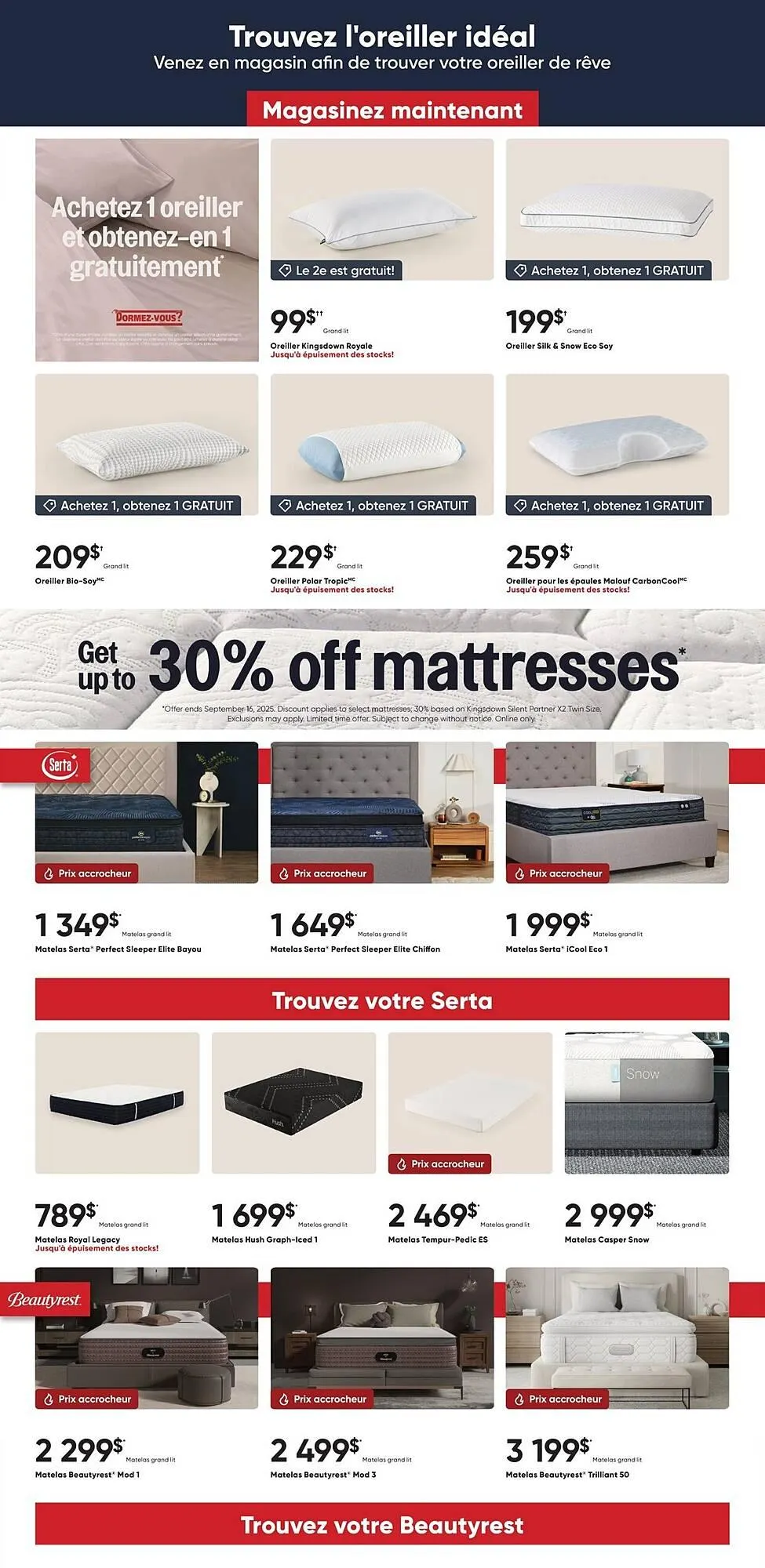 Dormez Vous flyer from July 23 to July 29 2025 - flyer page 2