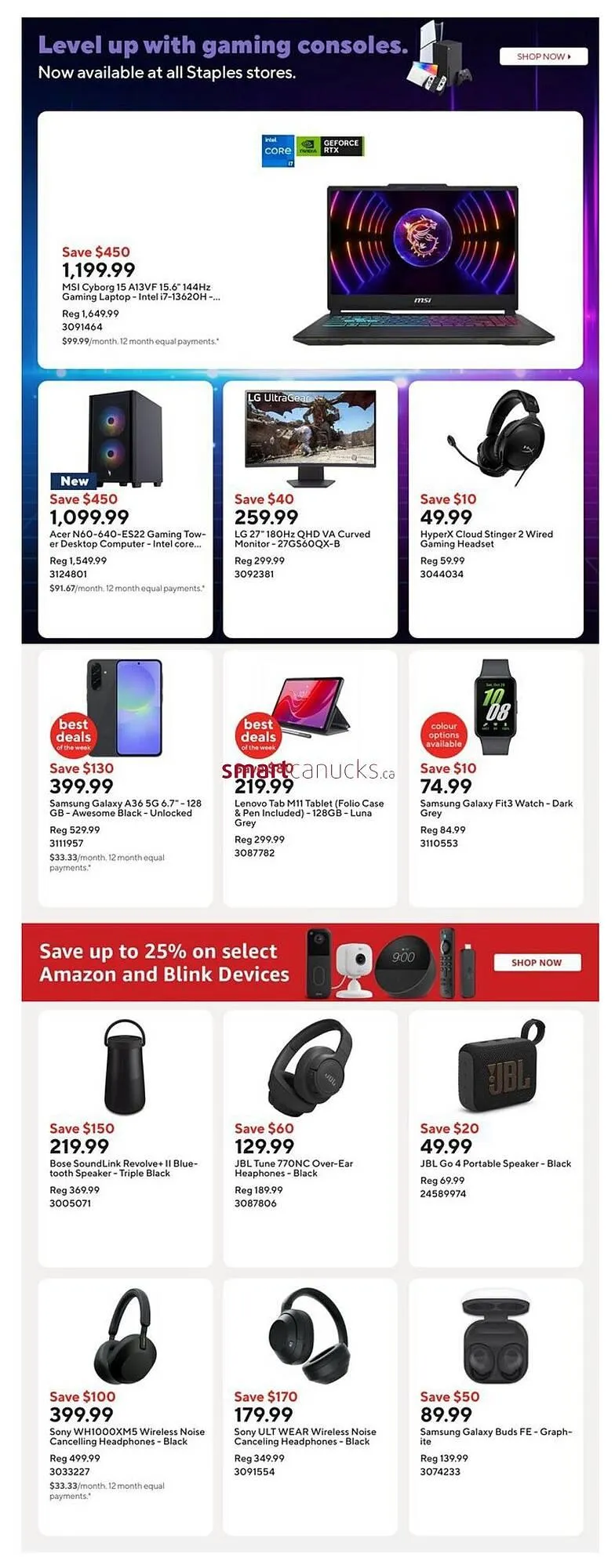 Staples flyer from August 15 to August 21 2025 - flyer page 8