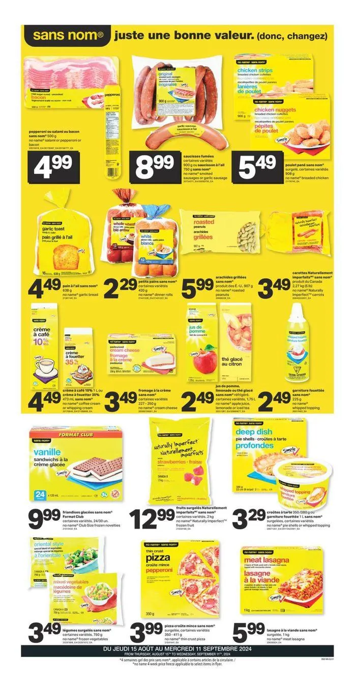 Our best offers for you from September 5 to September 11 2024 - flyer page 11