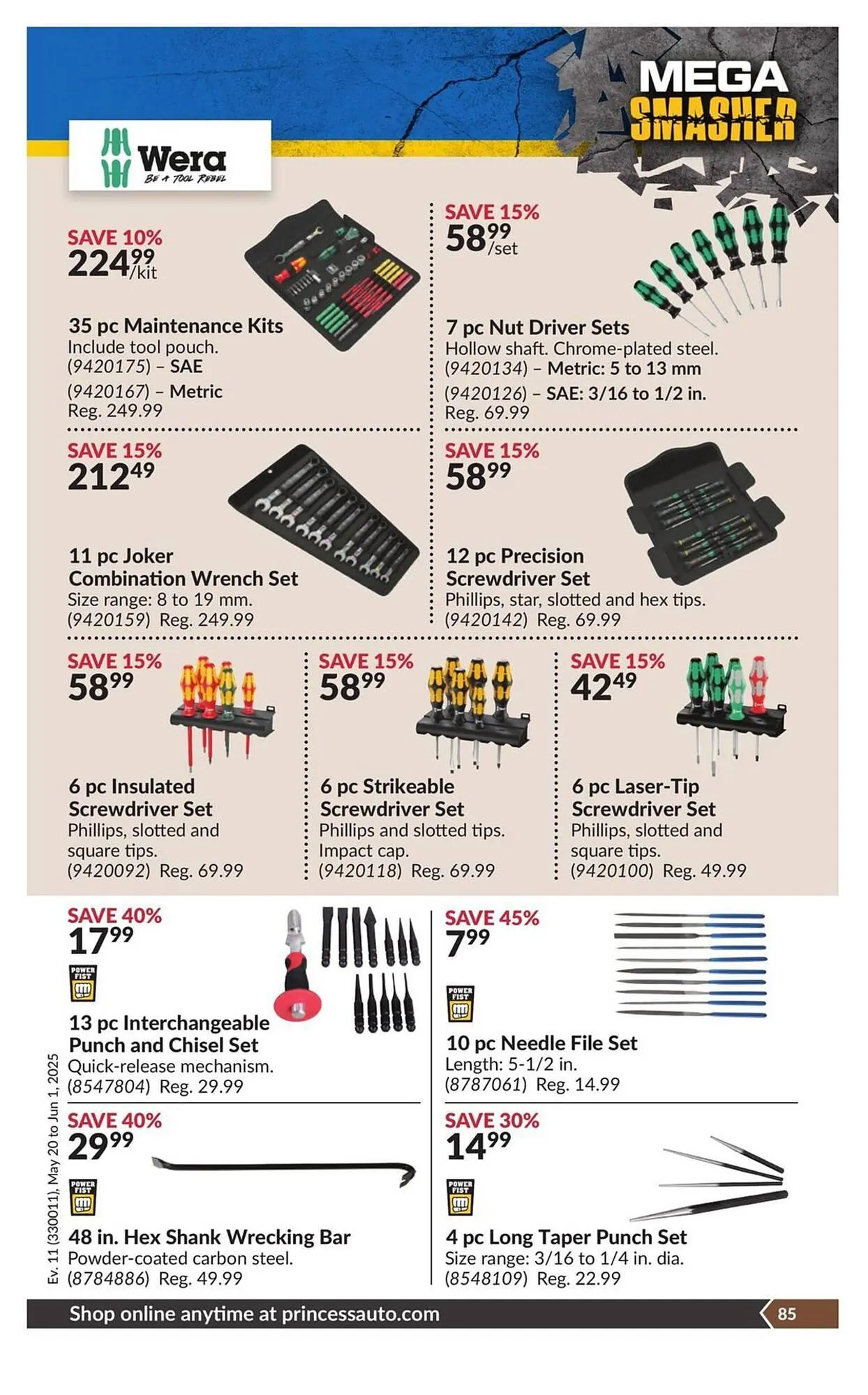 Princess Auto flyer from May 20 to June 1 2025 - flyer page 92