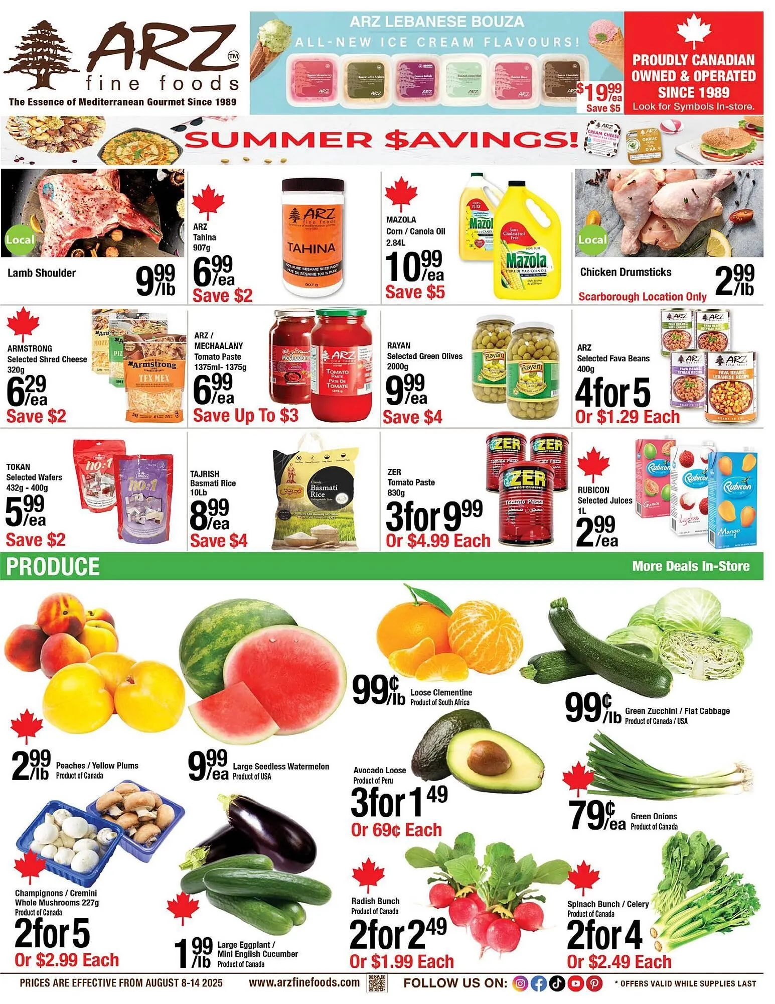 Arz Fine Foods flyer - 1