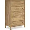 Bermacy Chest - Light Brown