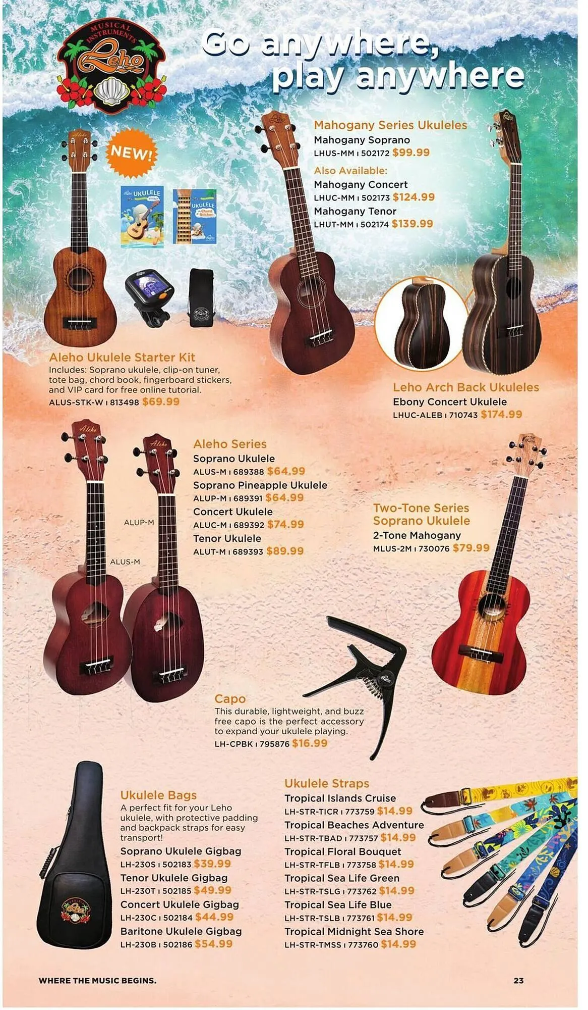 Long & McQuade flyer from November 5 to July 31 2026 - flyer page 23