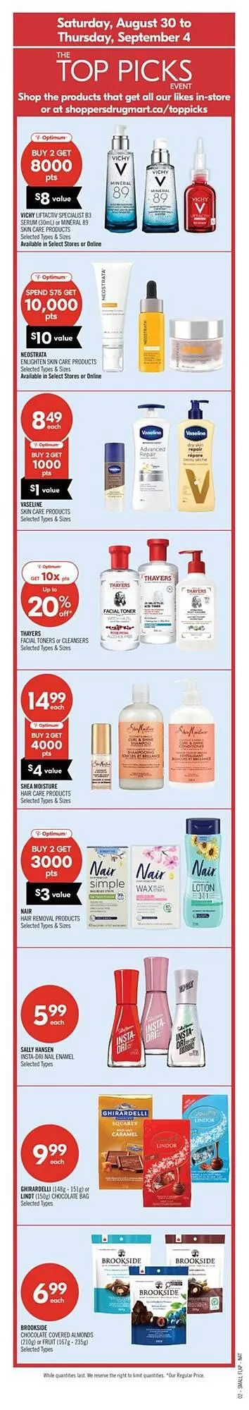Shoppers Drug Mart flyer from August 29 to October 1 2025 - flyer page 5