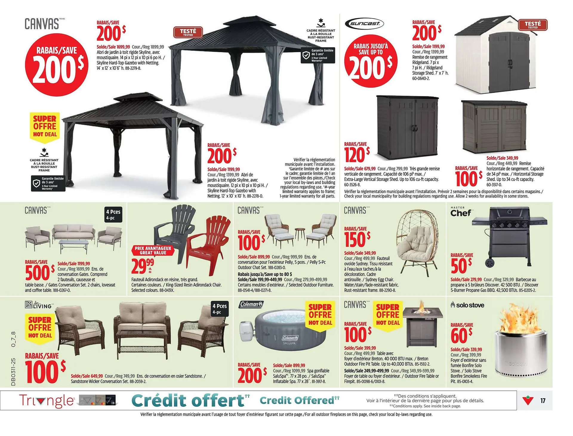 Canadian Tire flyer from March 6 to March 12 2025 - flyer page 17
