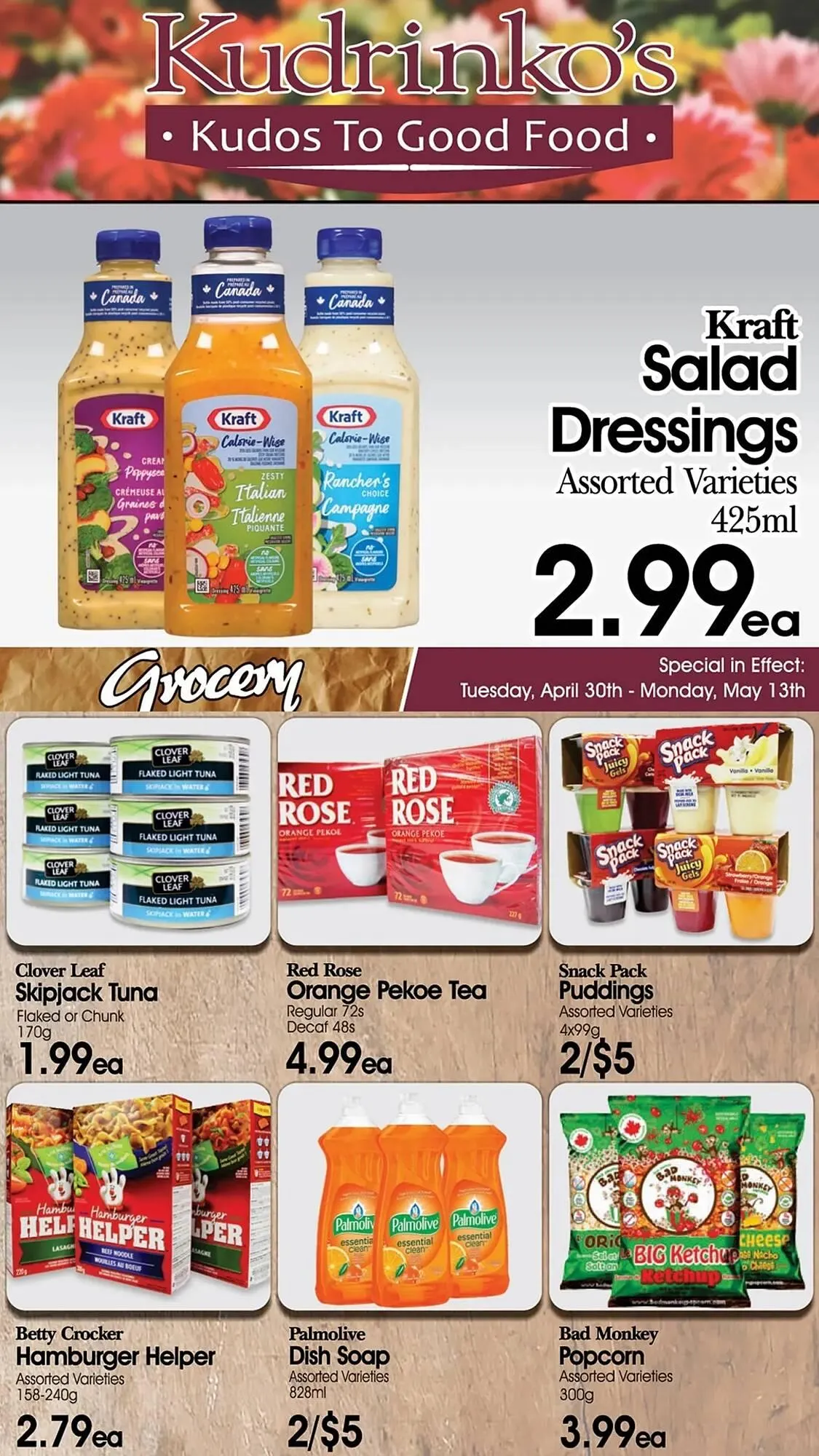 Kudrinkos flyer - 1