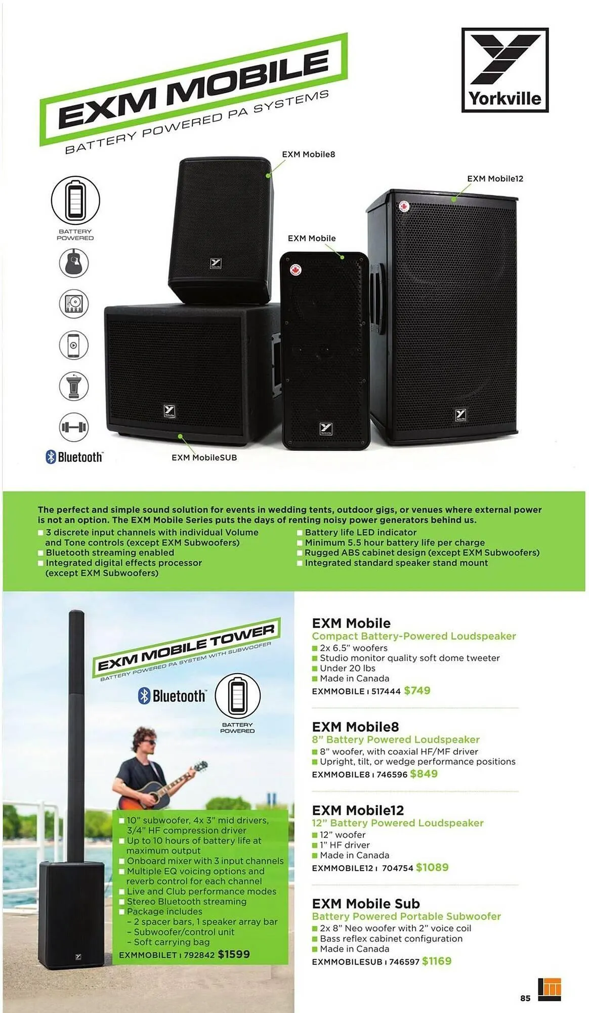 Long & McQuade flyer from October 9 to October 31 2025 - flyer page 85