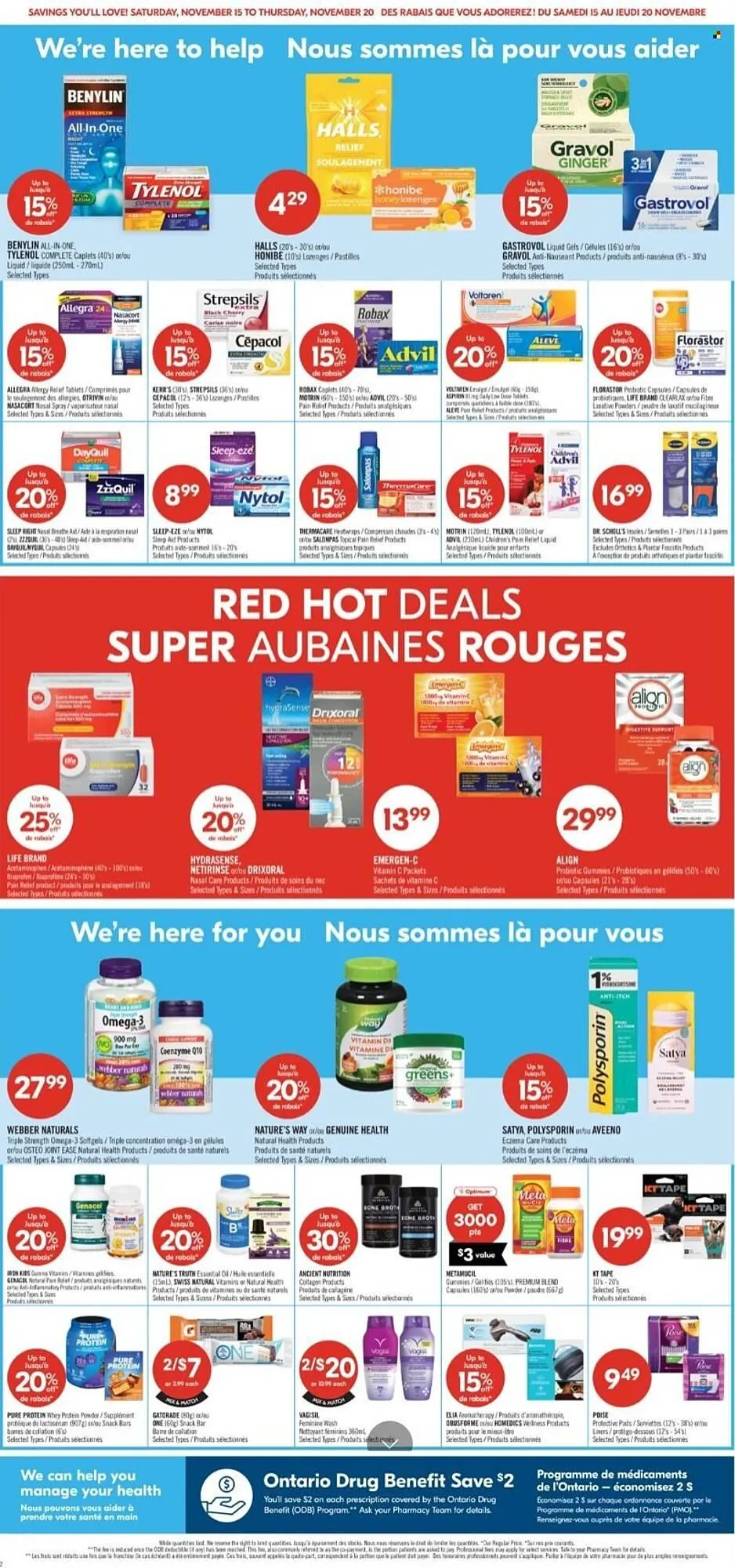 Shoppers Drug Mart flyer from November 14 to November 20 2025 - flyer page 4