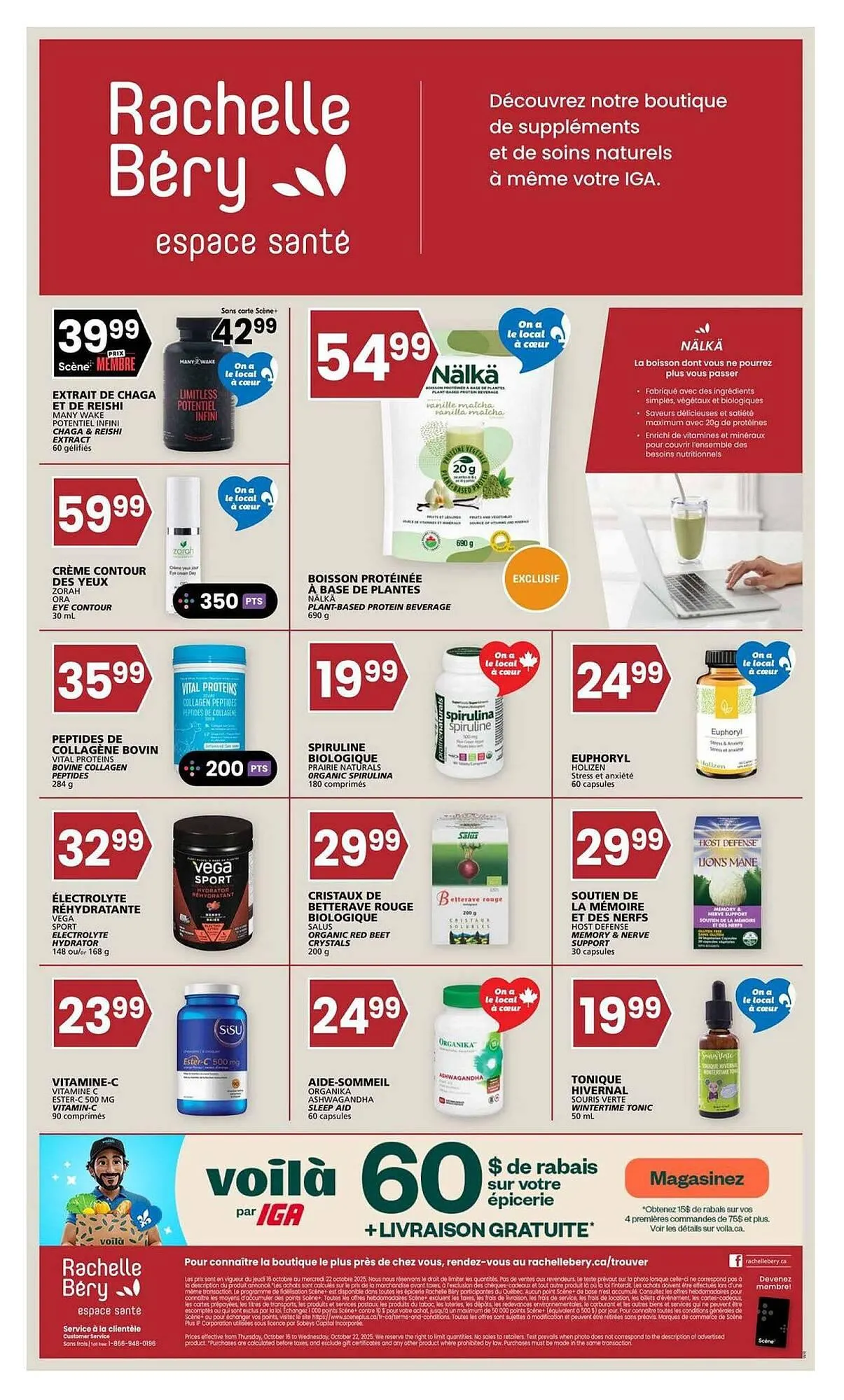 Rachelle-Bery Pharmacy flyer from October 15 to October 22 2025 - flyer page 1