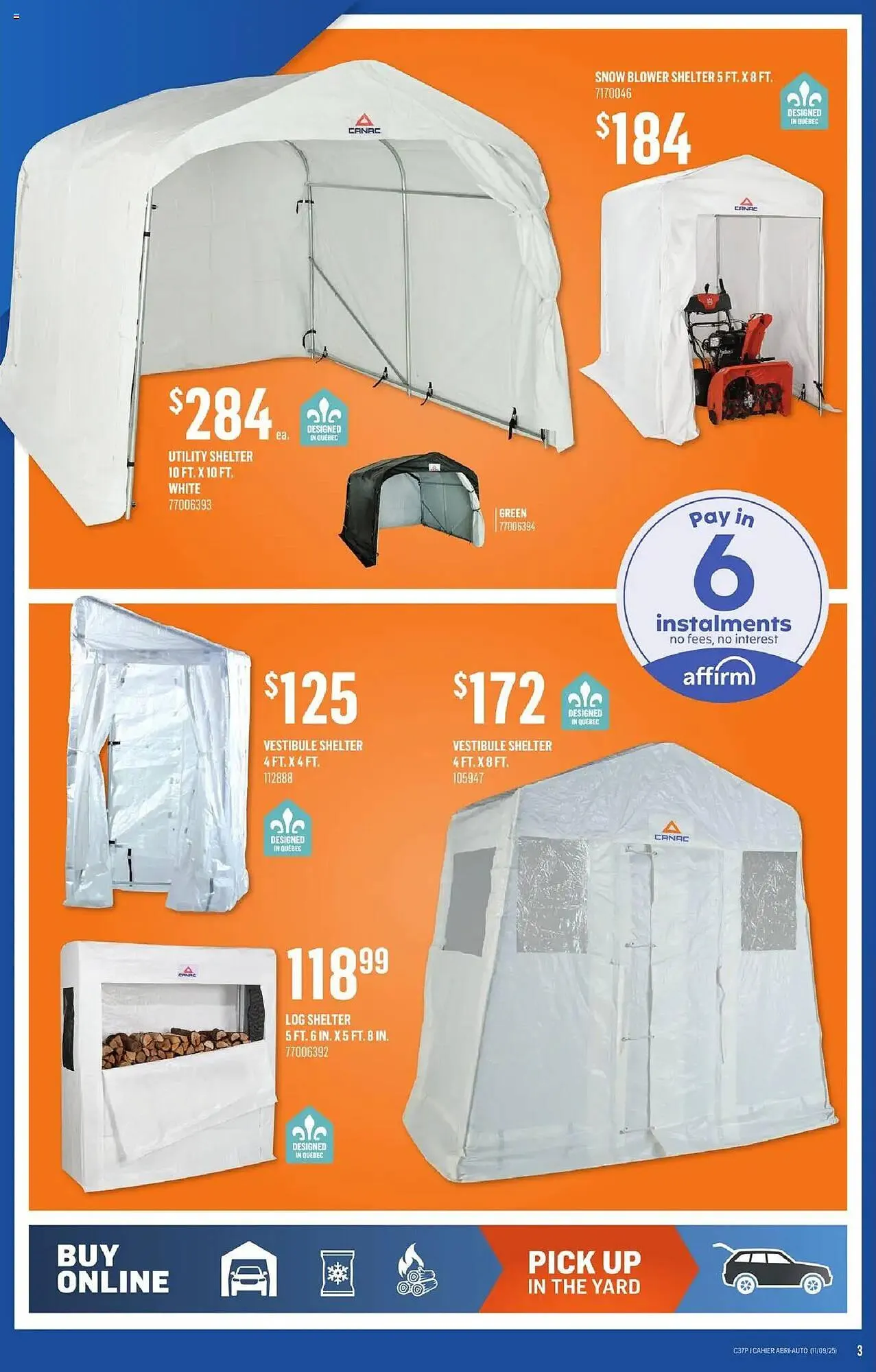 Canac flyer from September 11 to October 16 2025 - flyer page 3