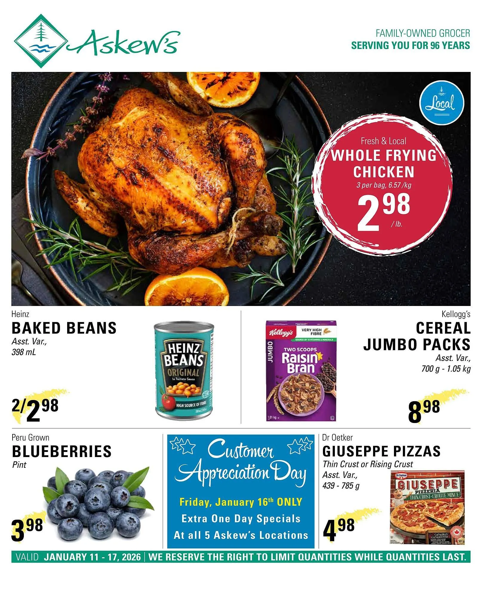 Askews Foods flyer - 1