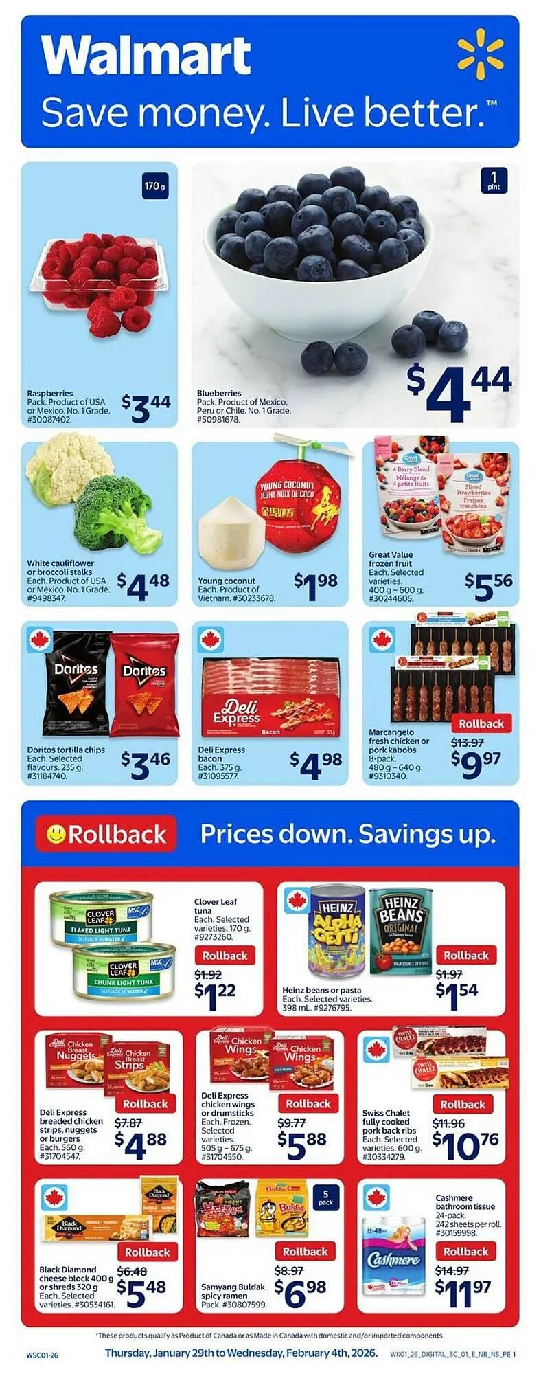Walmart flyer - 1