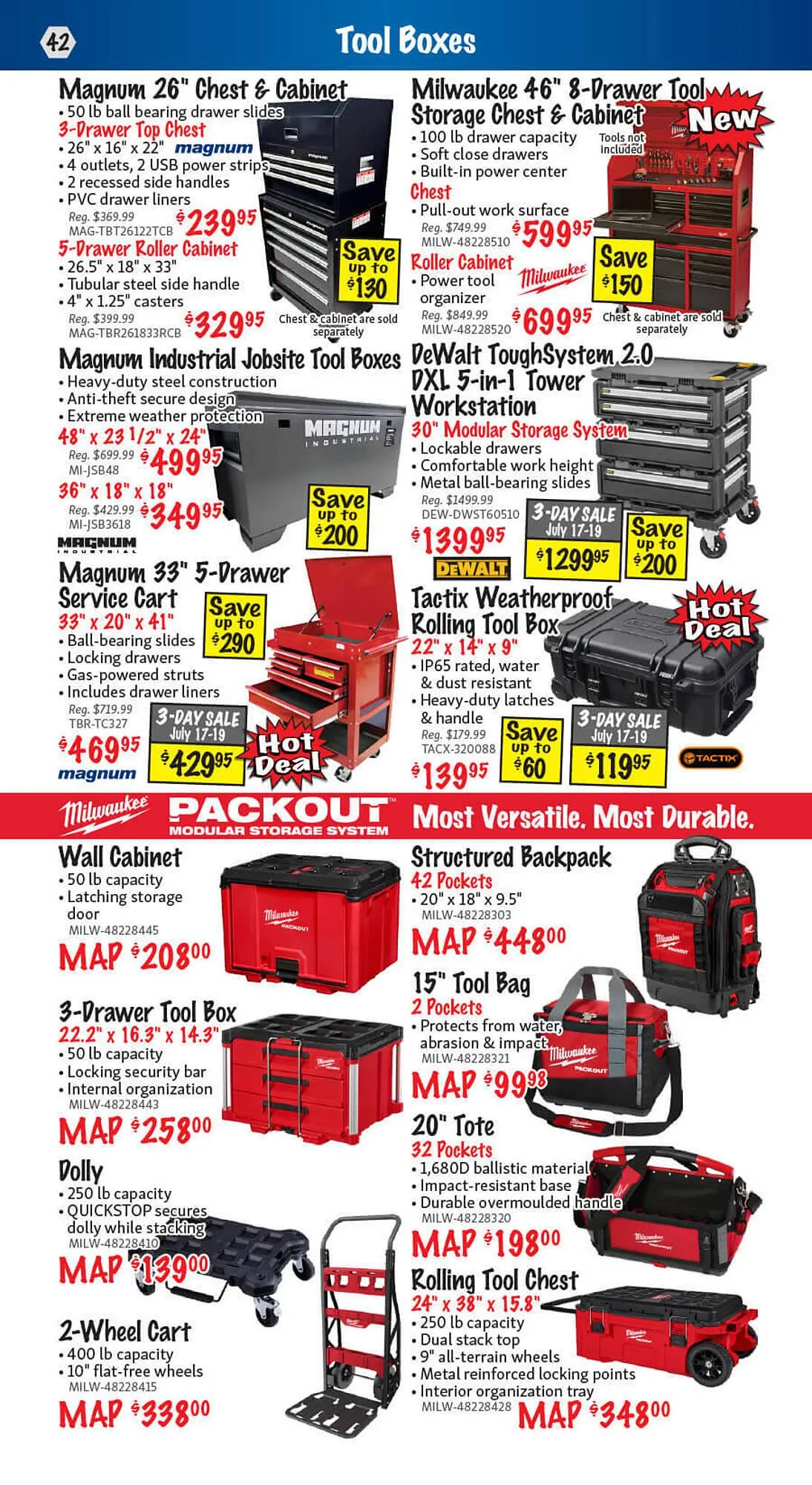 KMS Tools flyer from July 3 to July 9 2025 - flyer page 42