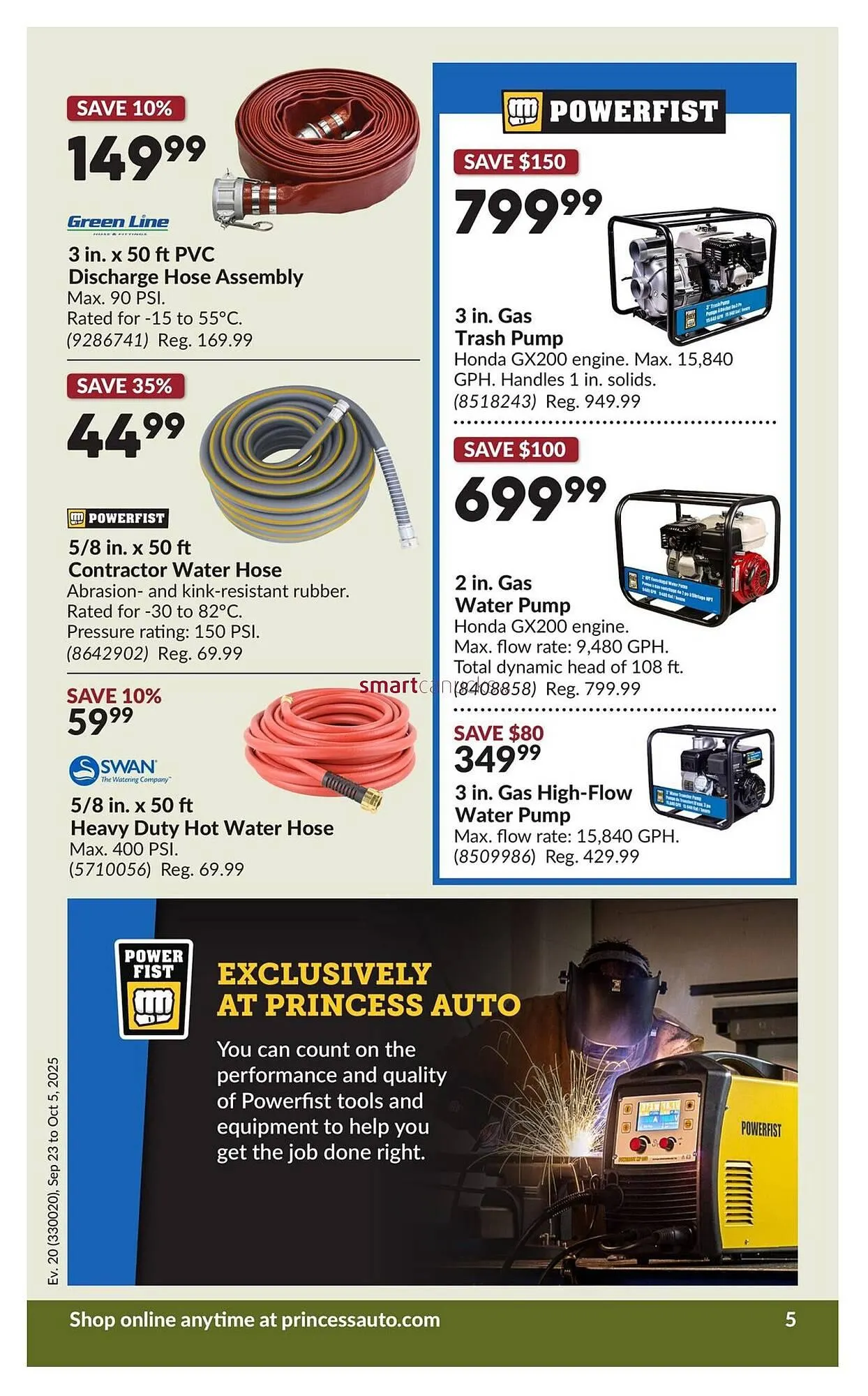 Princess Auto flyer from September 18 to September 24 2025 - flyer page 11