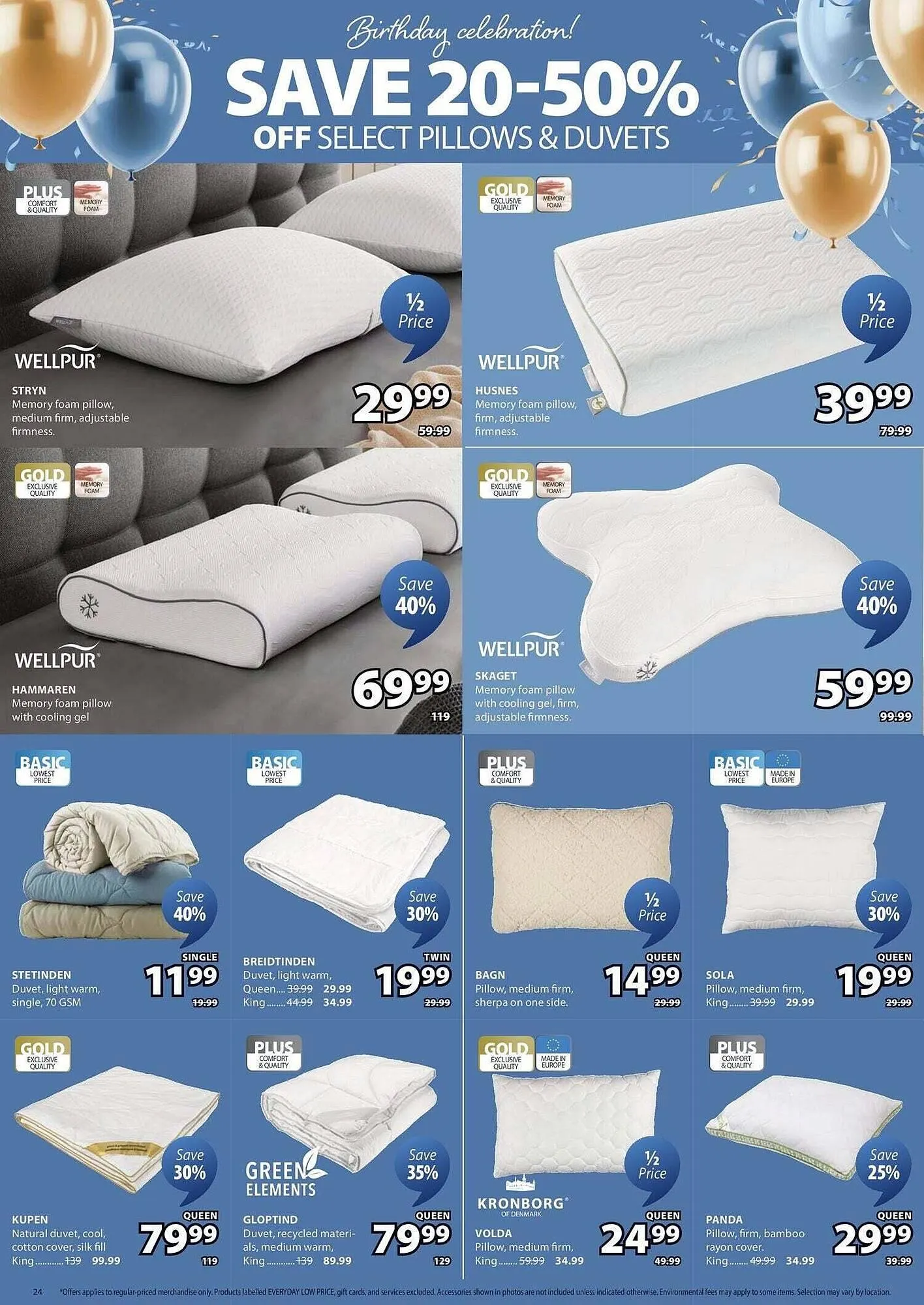 JYSK flyer from March 27 to April 3 2025 - flyer page 24