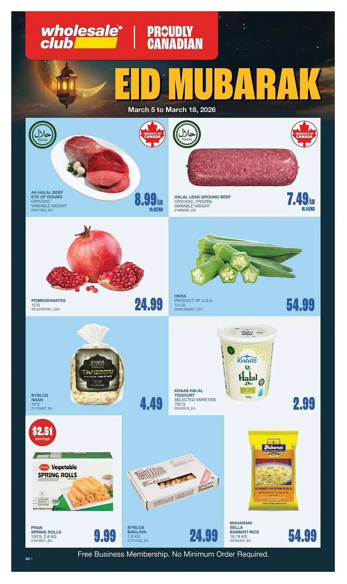 Wholesale Club flyer from March 5 to March 12 2026 - flyer page 1