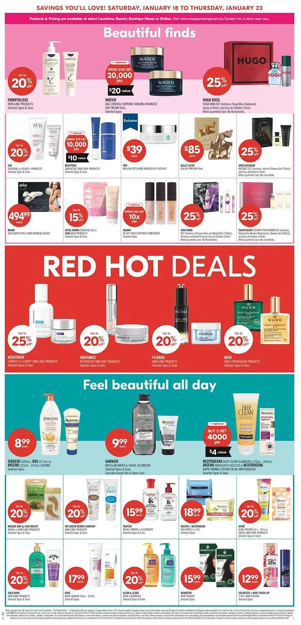 Shoppers Drug Mart flyer from January 16 to January 30 2025 - flyer page 13