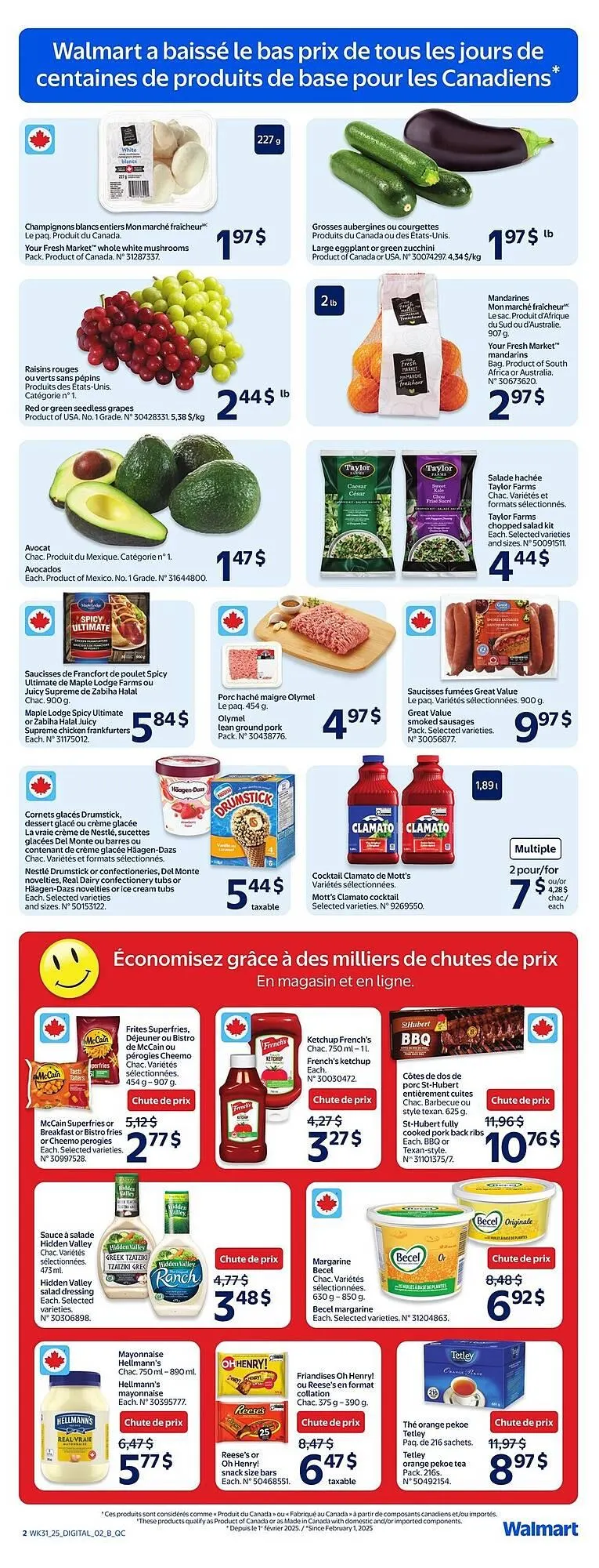 Walmart flyer from August 28 to September 3 2025 - flyer page 3