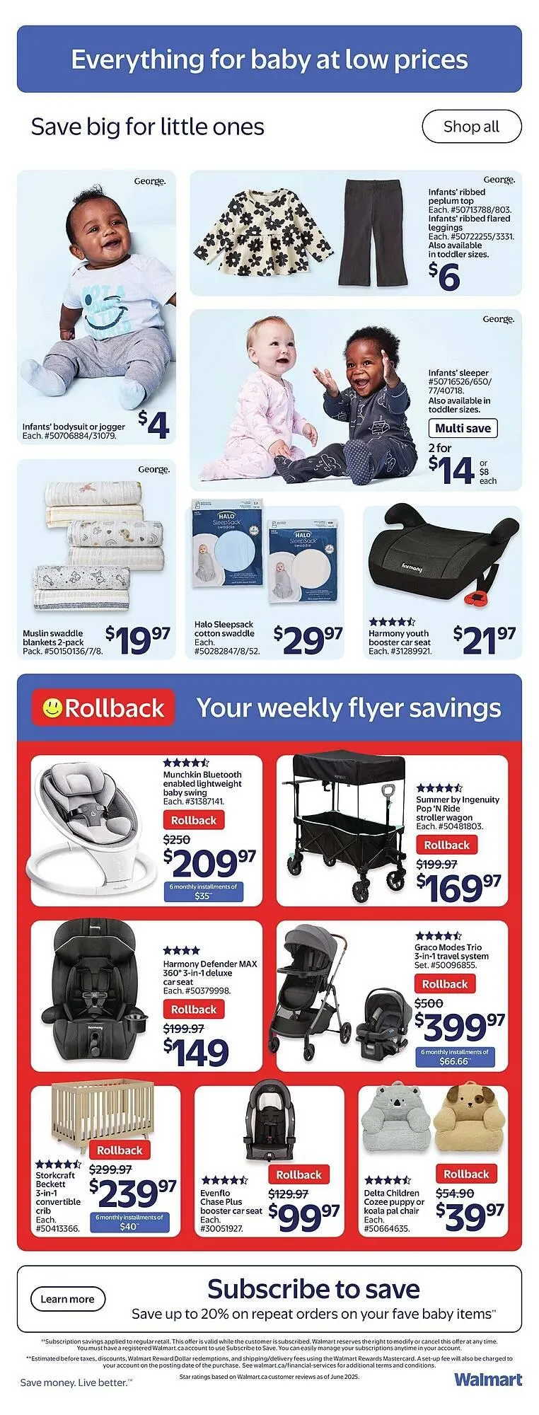 Walmart flyer from July 25 to August 1 2025 - flyer page 15