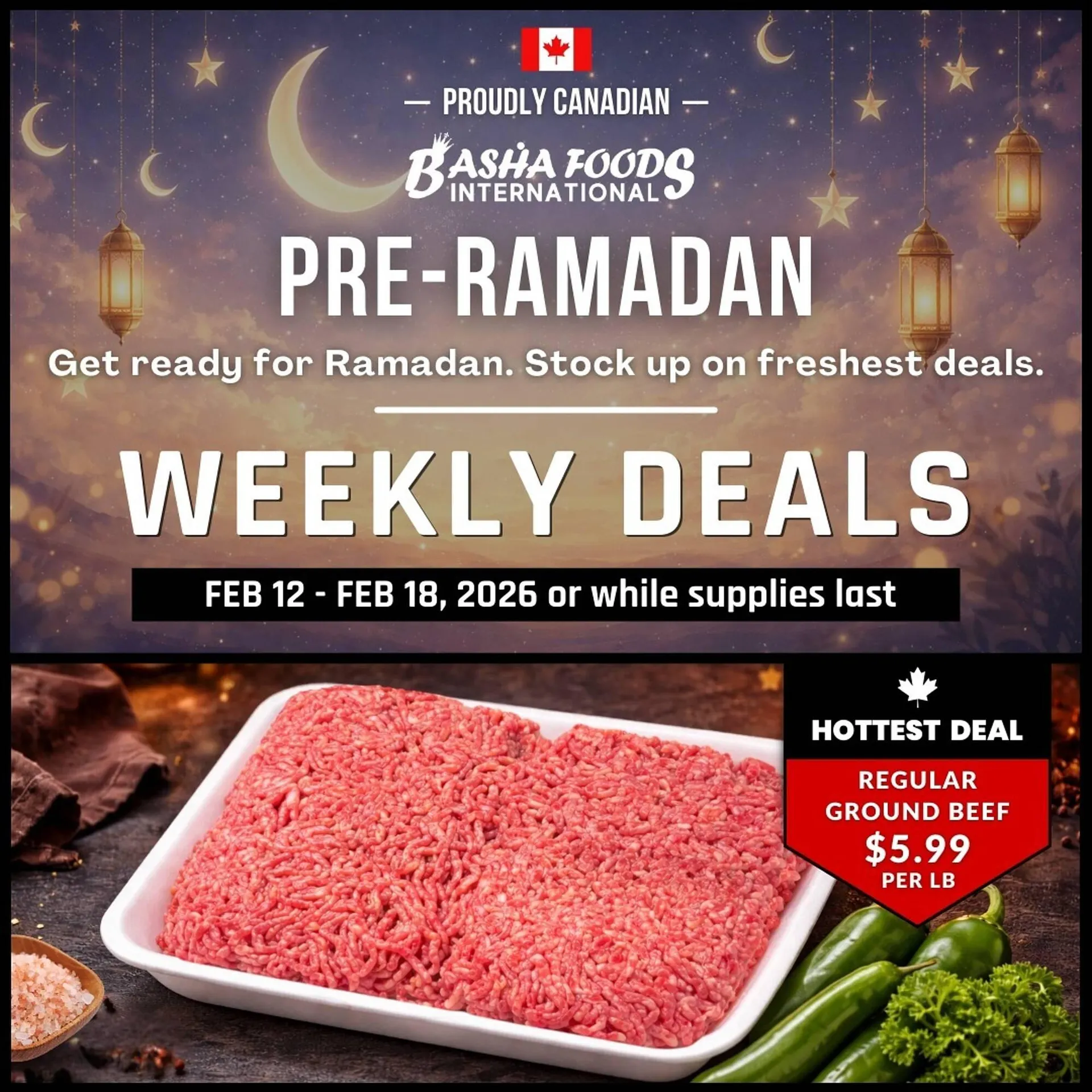 Basha Foods flyer - 1