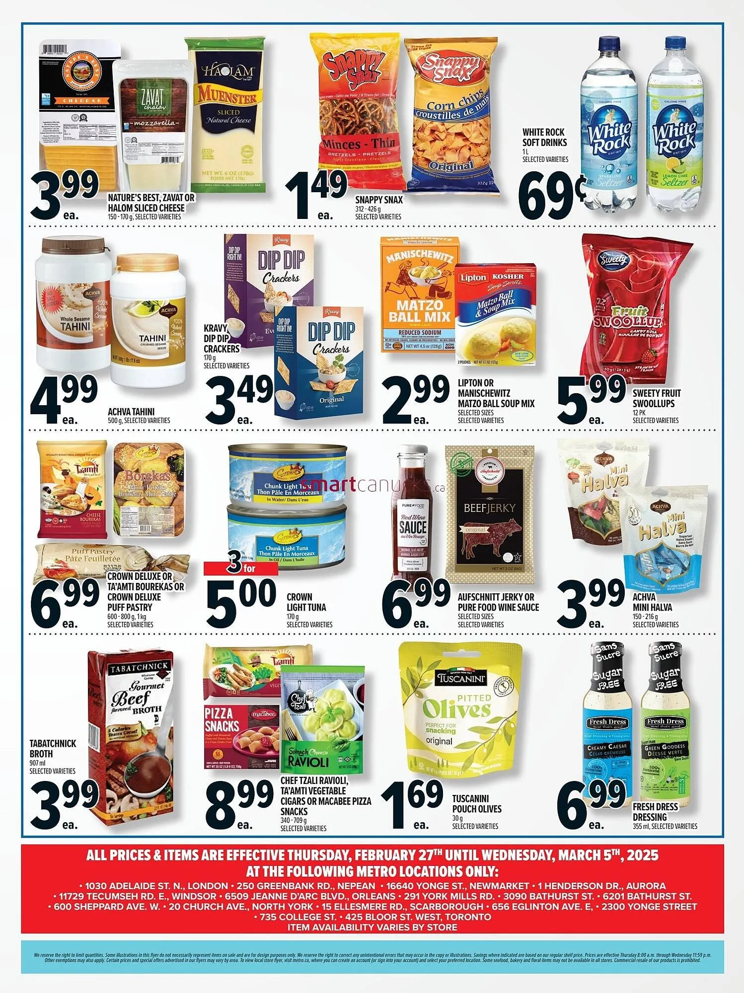 Metro flyer from February 27 to March 5 2025 - flyer page 3