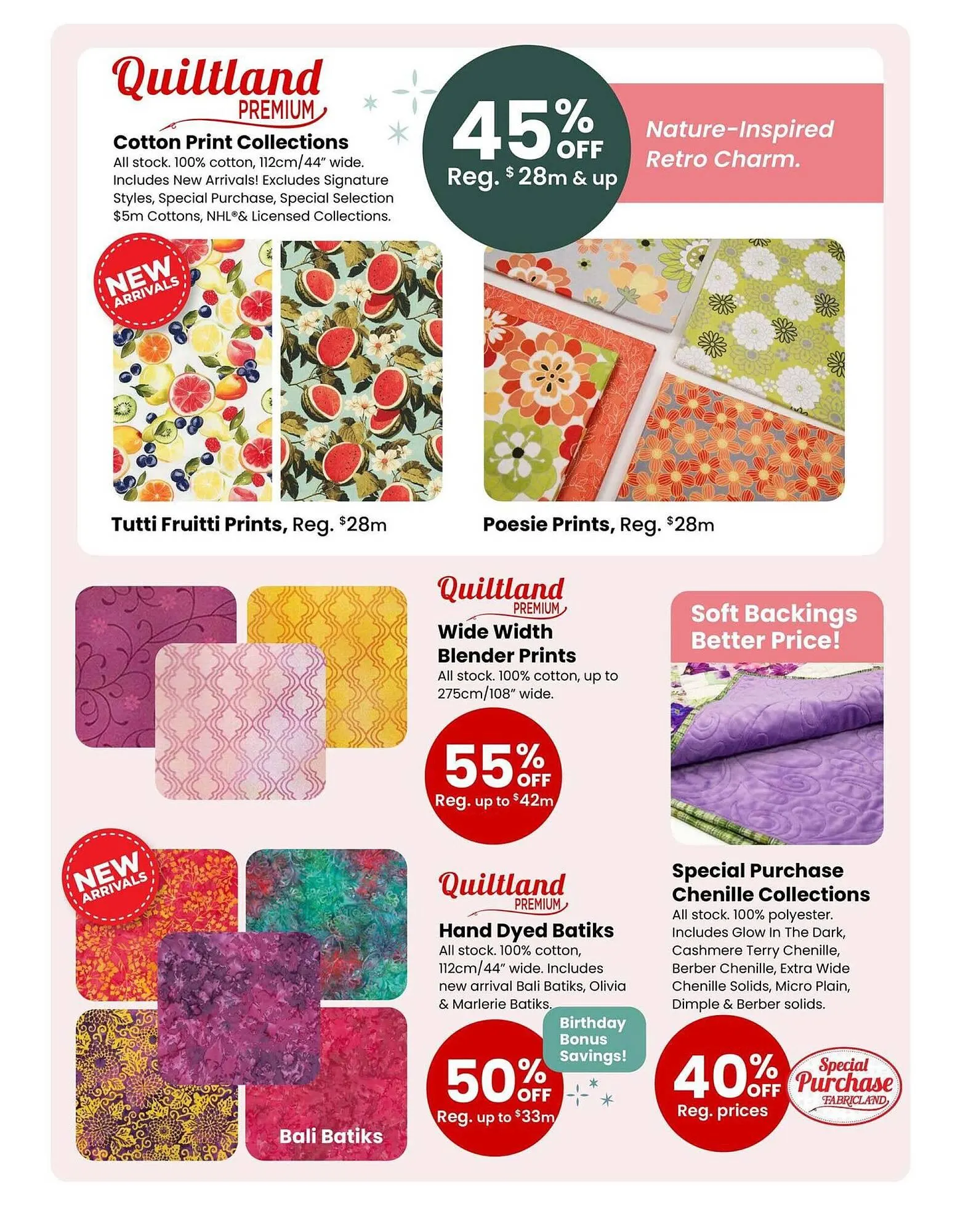 Fabricland flyer from March 2 to March 16 2026 - flyer page 6