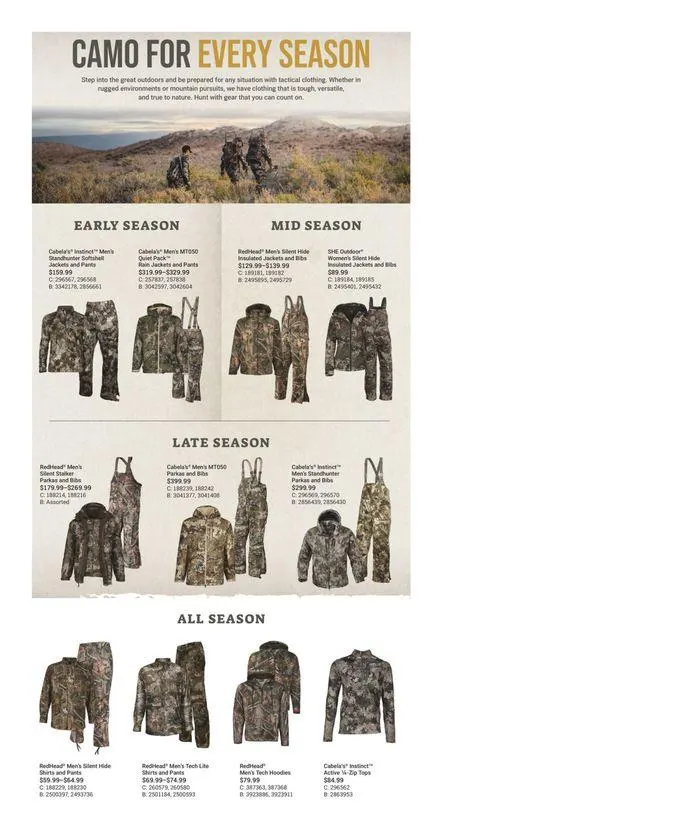 Big Game Season It's Here from August 29 to September 29 2024 - flyer page 12