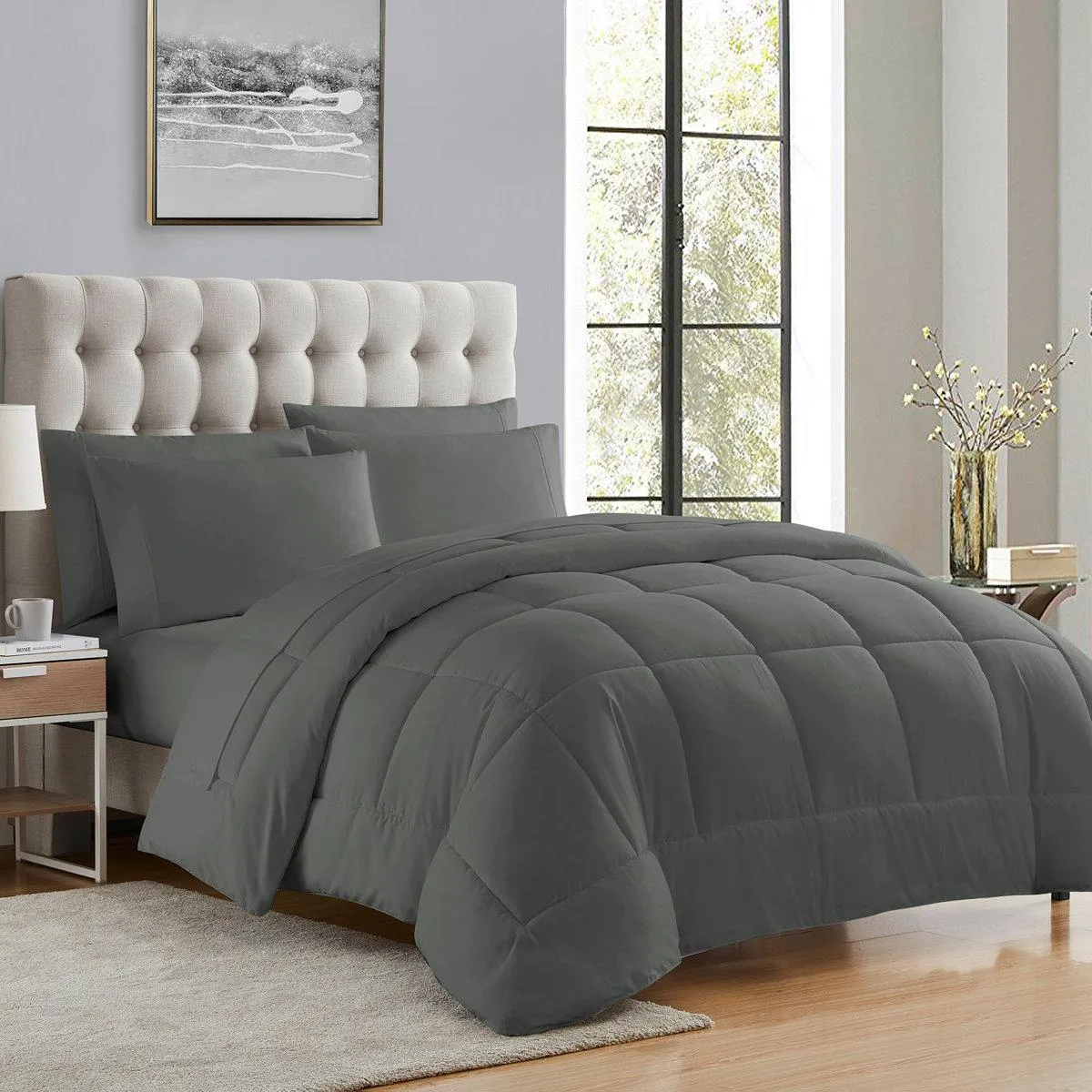 Luxury Alternative Comforter and Sheet Set