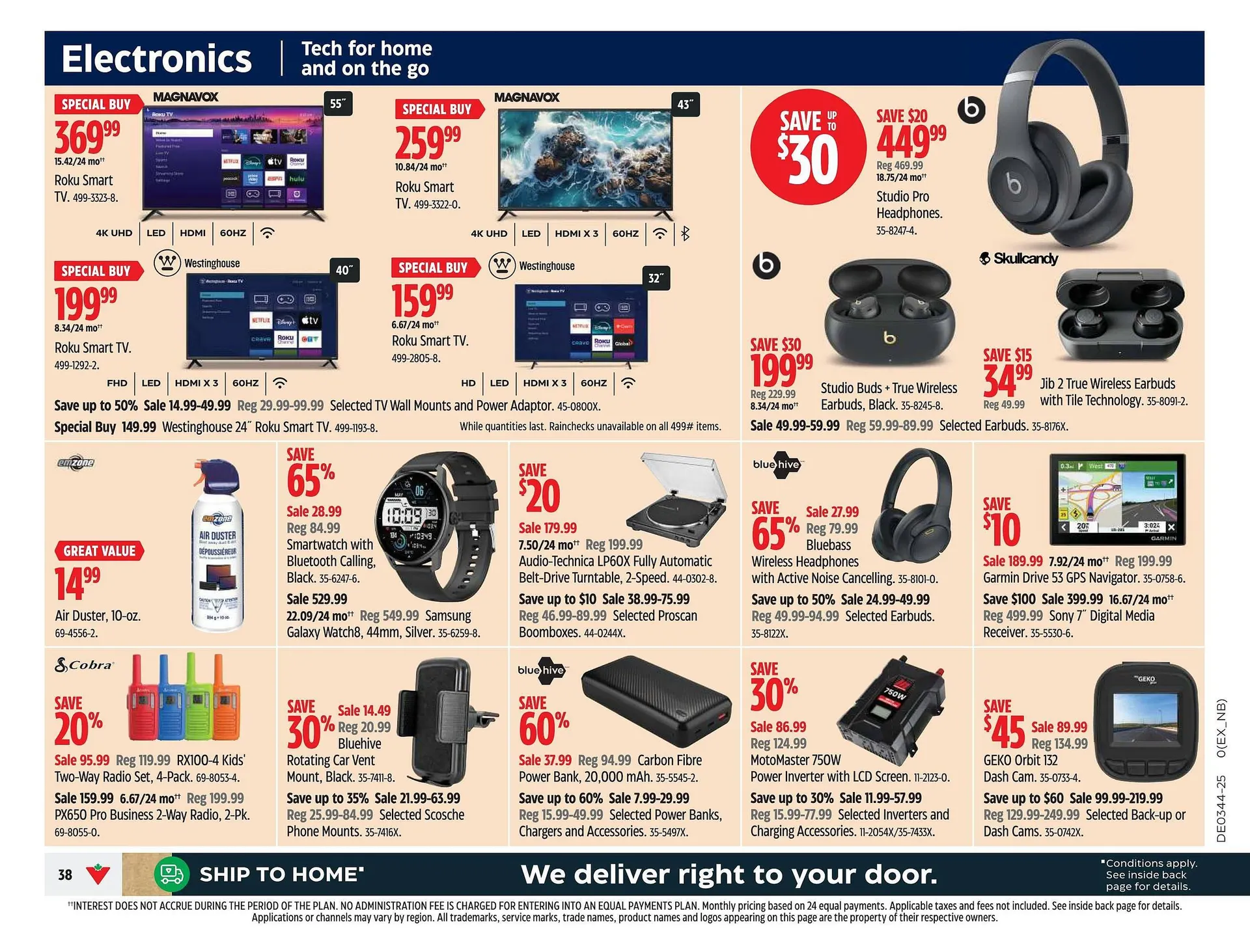 Canadian Tire flyer from October 23 to October 29 2025 - flyer page 38