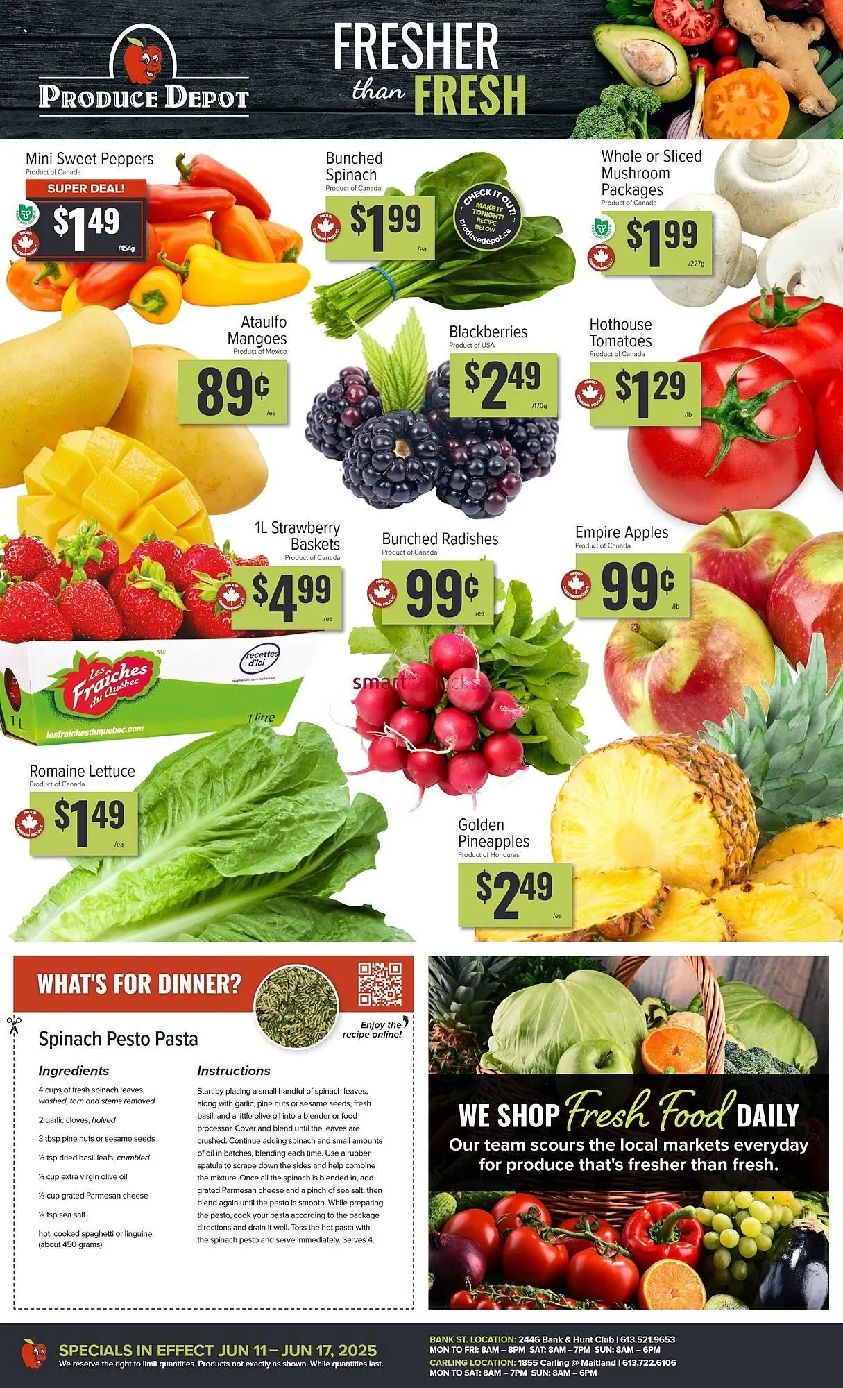 Produce Depot flyer from June 11 to June 17 2025 - flyer page 1