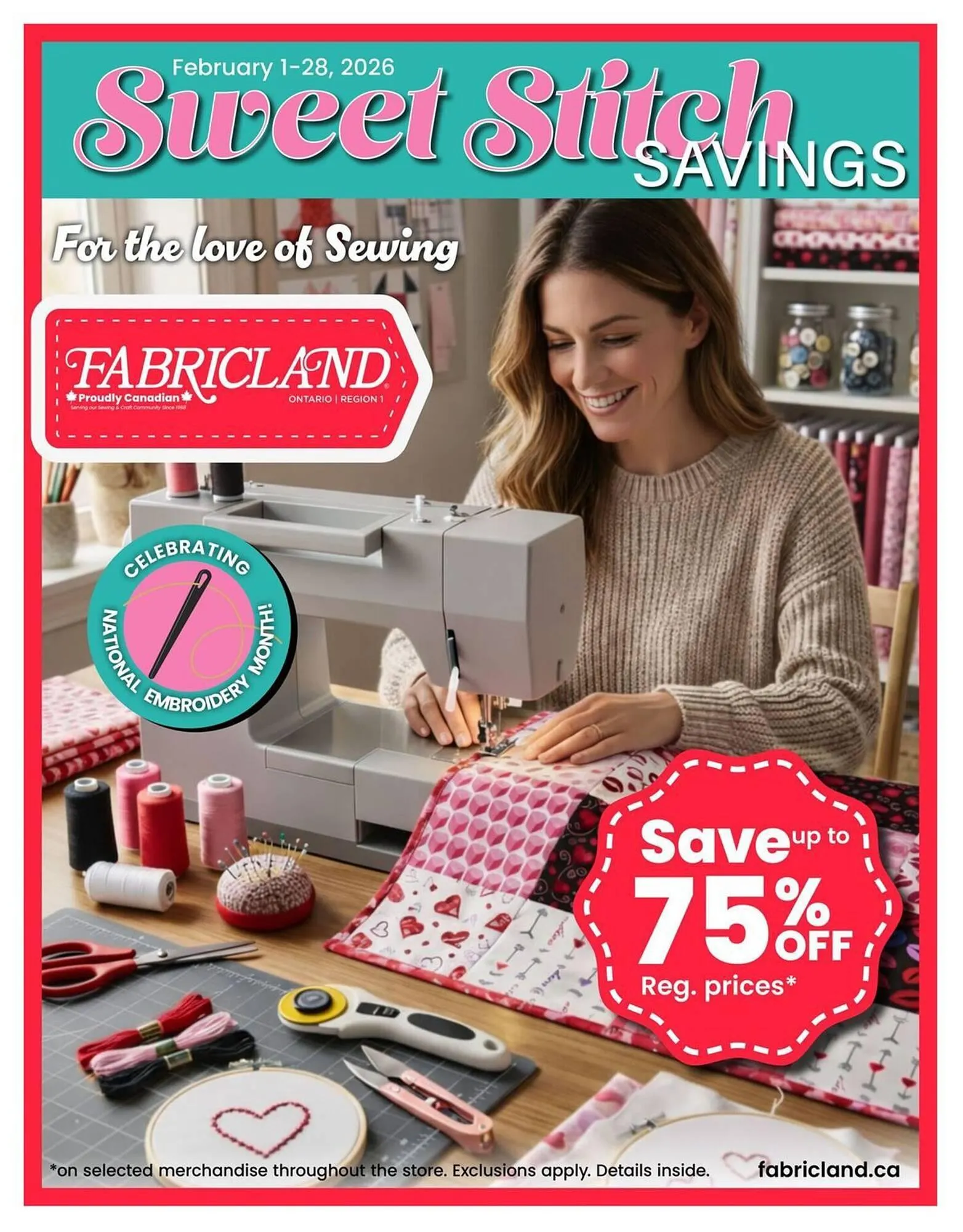 Fabricland flyer - 1