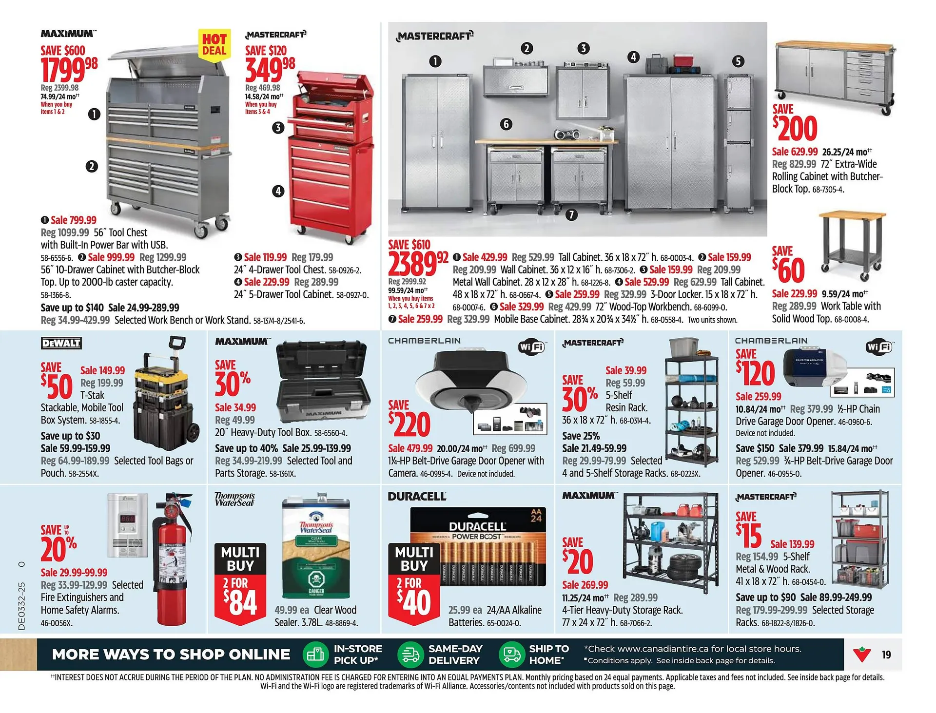 Canadian Tire flyer from July 31 to August 6 2025 - flyer page 19