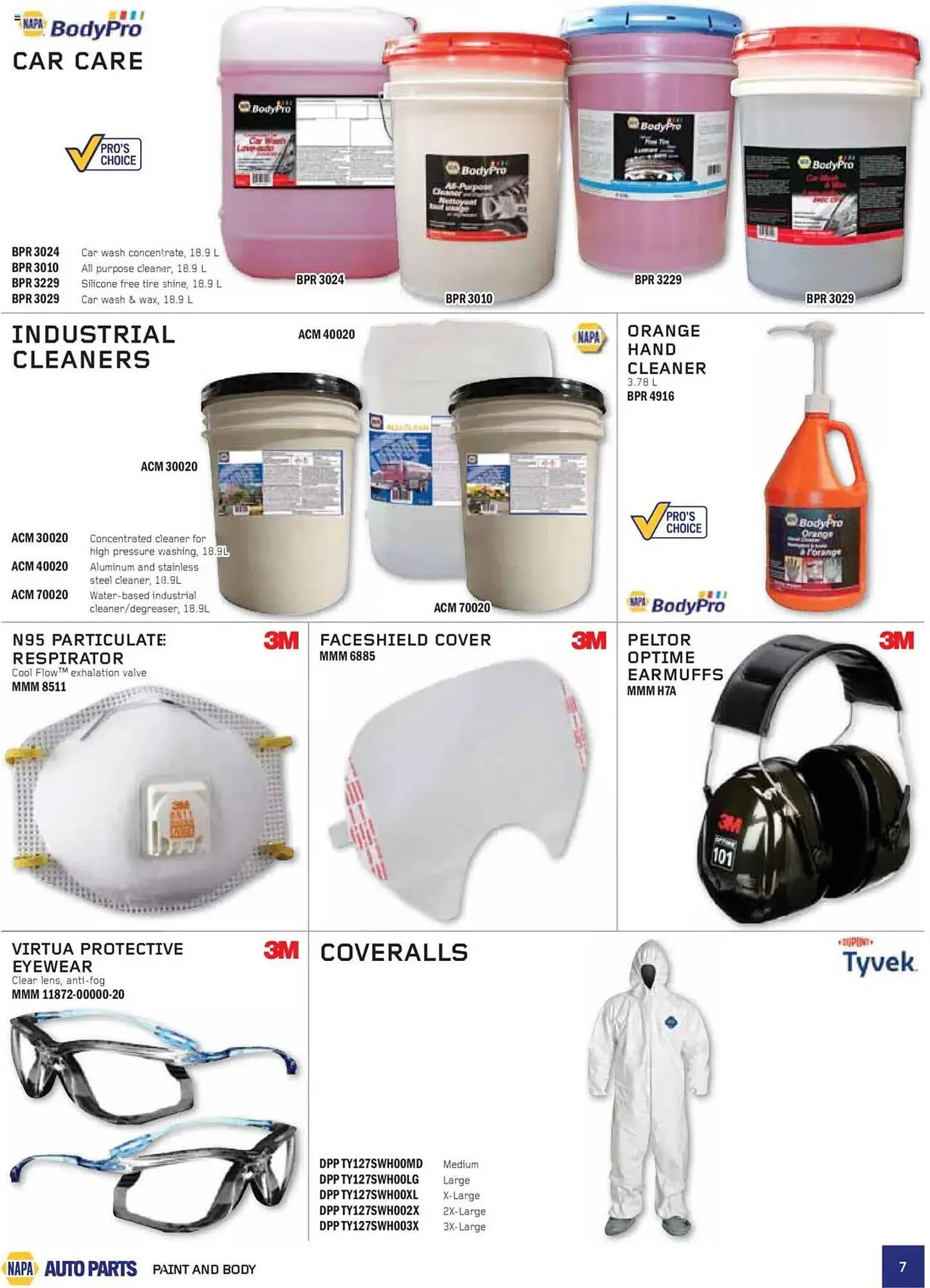 NAPA Auto Parts flyer from July 1 to August 30 2025 - flyer page 7